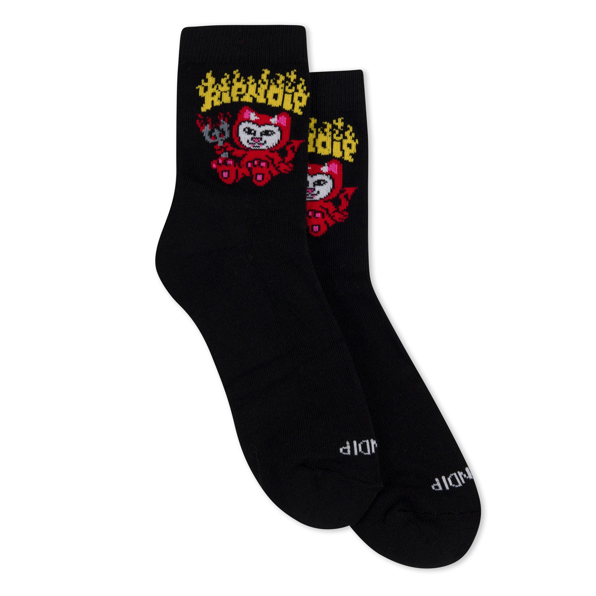  Scary Cute Mid Socks (Black)、mySite、merchandisen