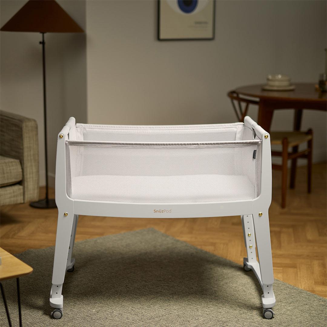  Snuz SnuzPod Studio Bedside Crib - Paris White、mySite、merchandisen
