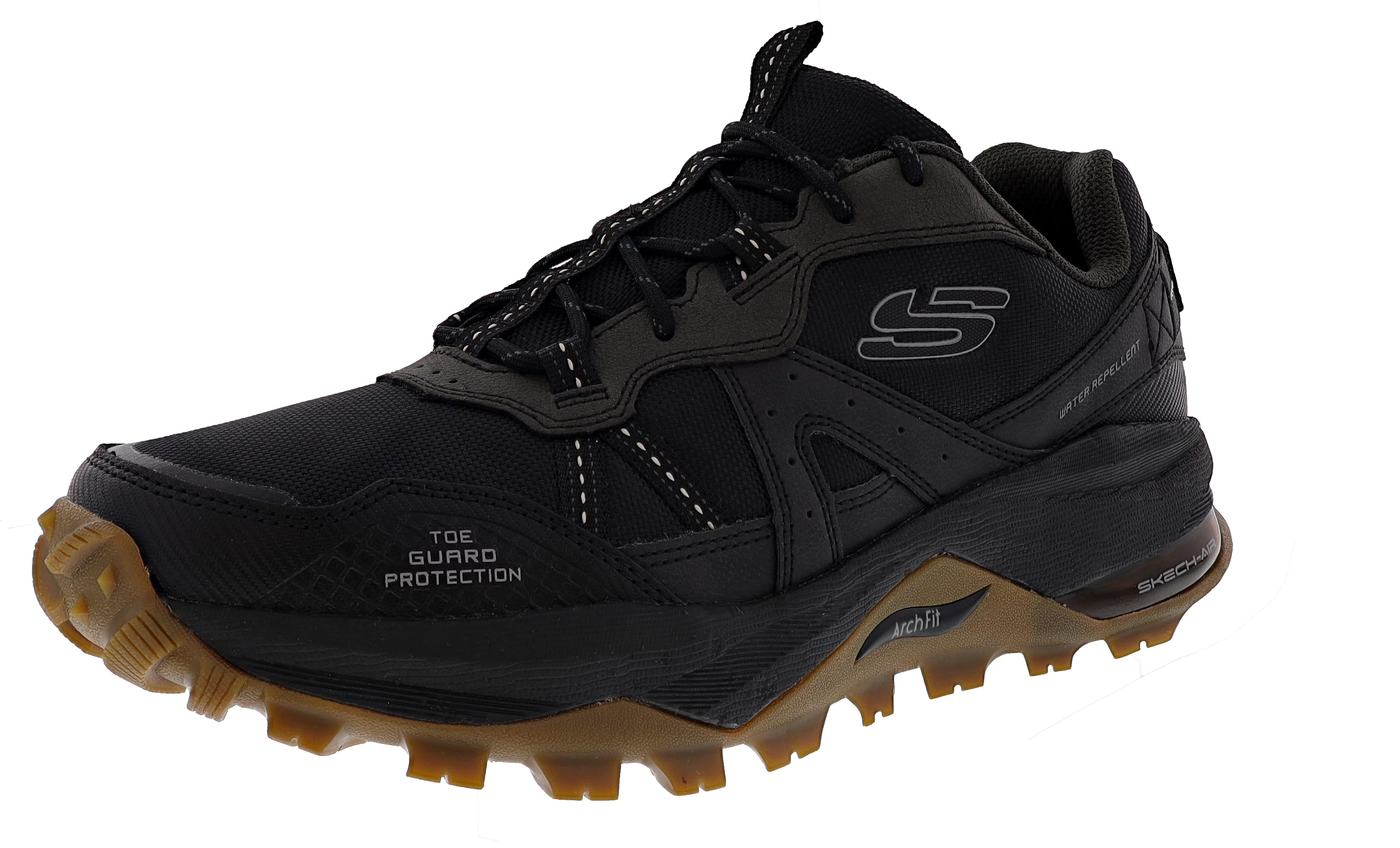 Skechers Men's Arch Fit Trail Air Water Repellent Trail Running Shoes、mySite、lovesweatpilates