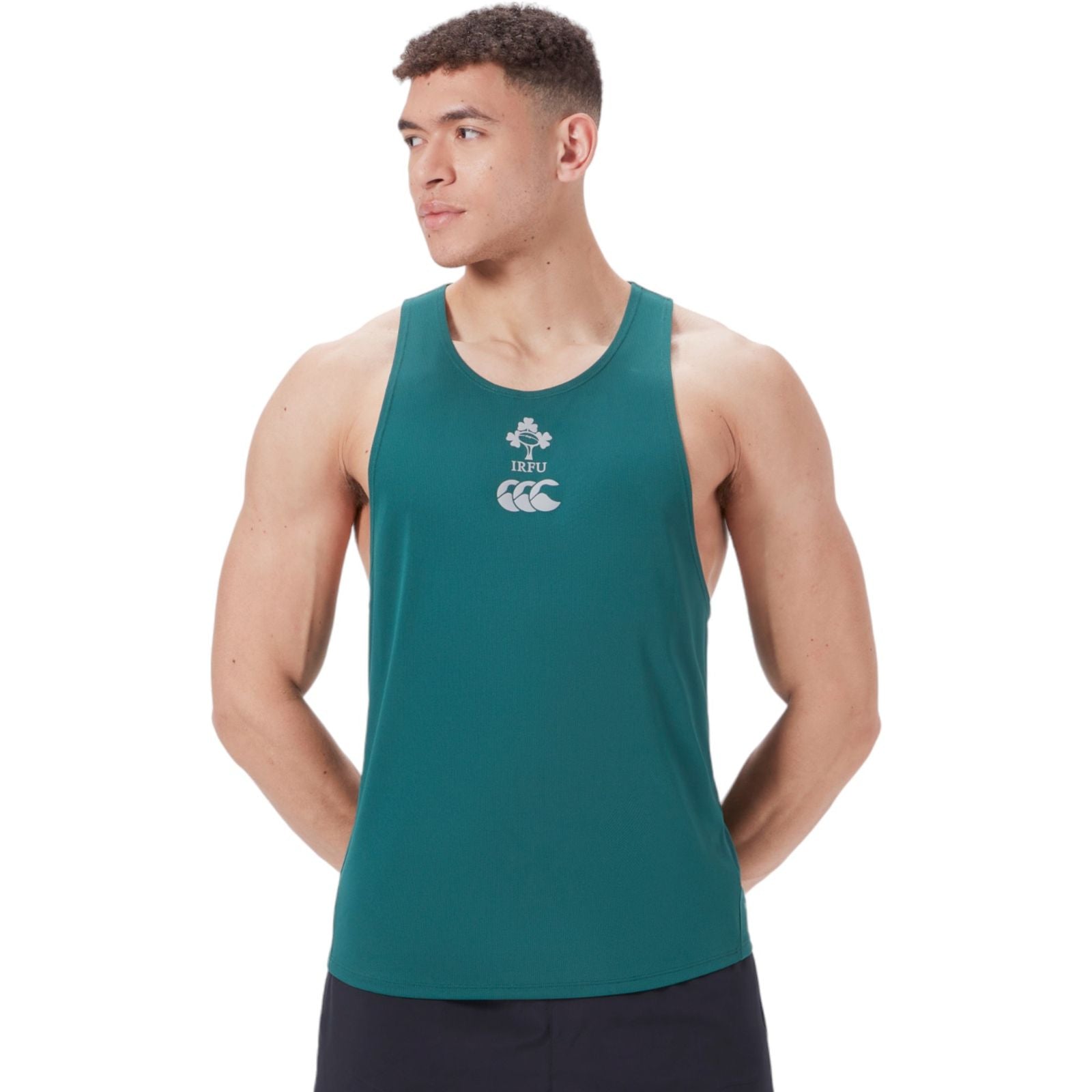 Canterbury IRFU Rugby Ireland 2024/25 Poly Mens Training Singlet、mySite、shCanterbury IRFU Rugby Ireland 2024/25 Poly Mens Training Singlet、mySite、glenpowelloop_name