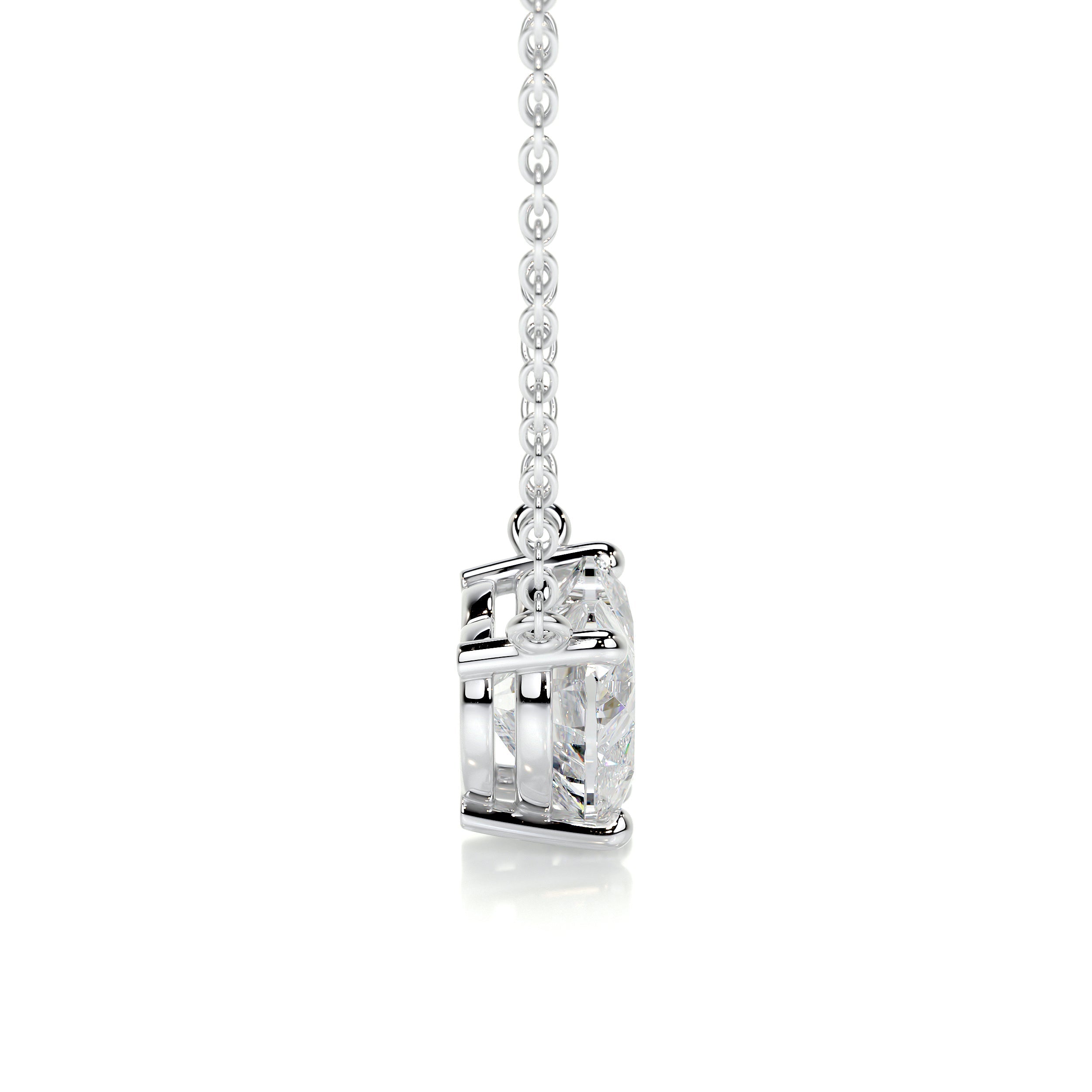 Petit Betty Lab Grown Diamond Pendant -18K White Gold、mySite、hinf8tx79