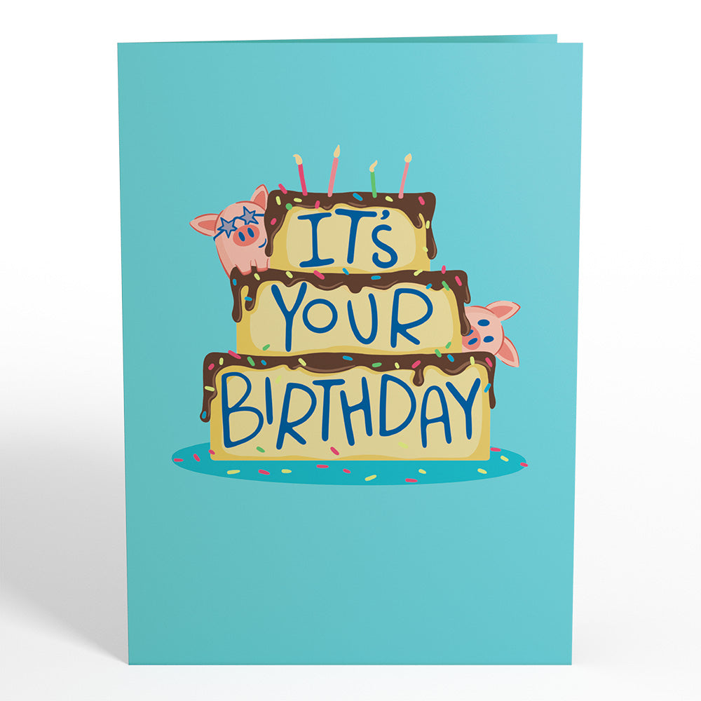 Hog Wild Birthday Pop-Up Card、mySite、solidvoid