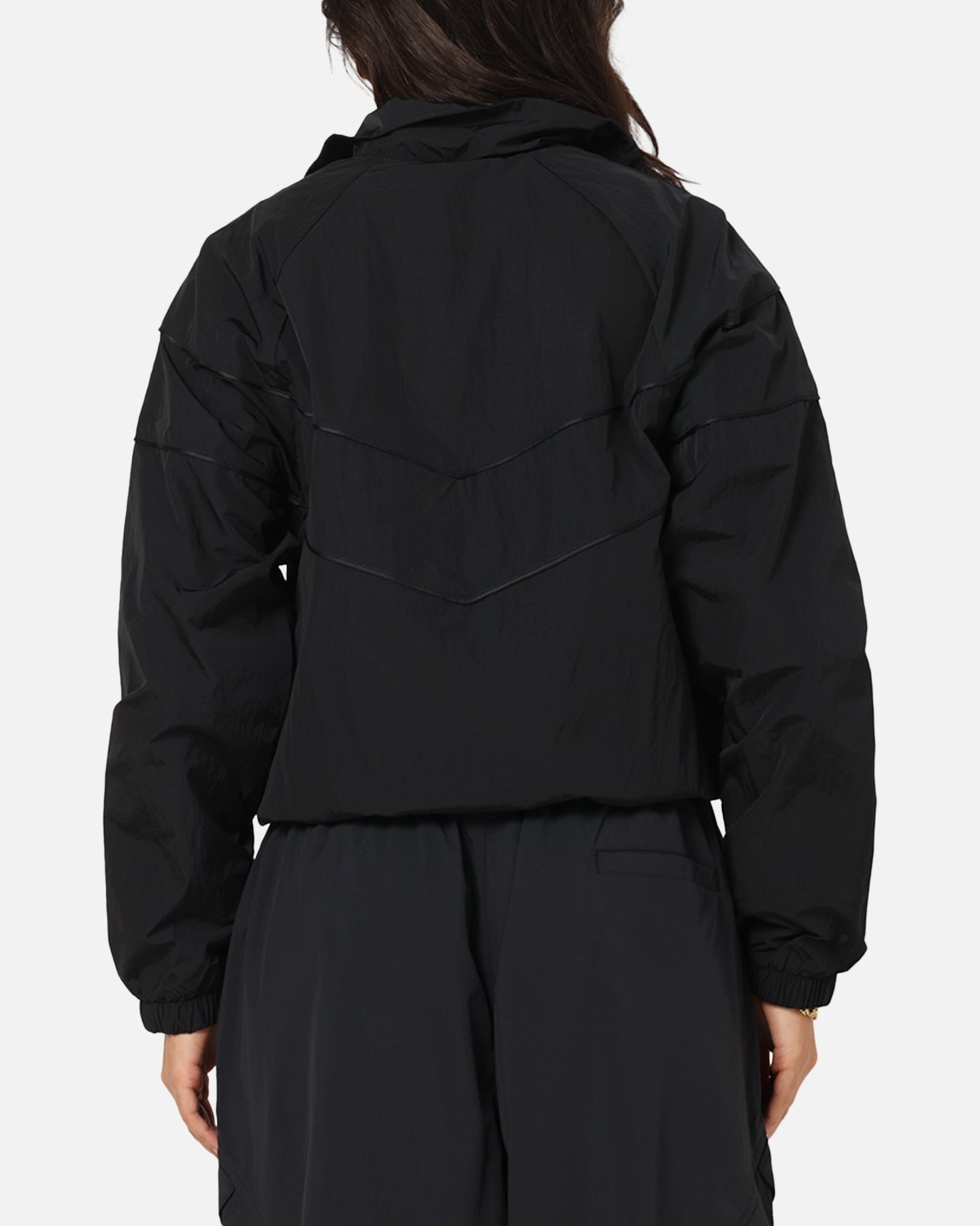 Nike Women's Sportswear Loose UV Woven Full-Zip Jacket Brown/Black、mySite、zt4zffjzw