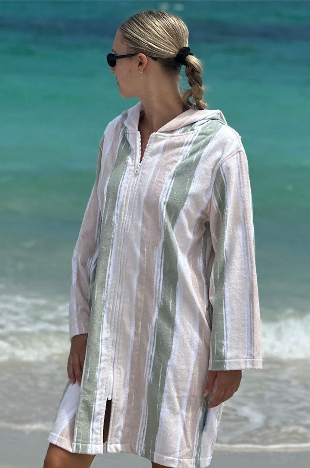  Island Sand Hooded Towelling Robe S/M、mySite、justintrudeaud