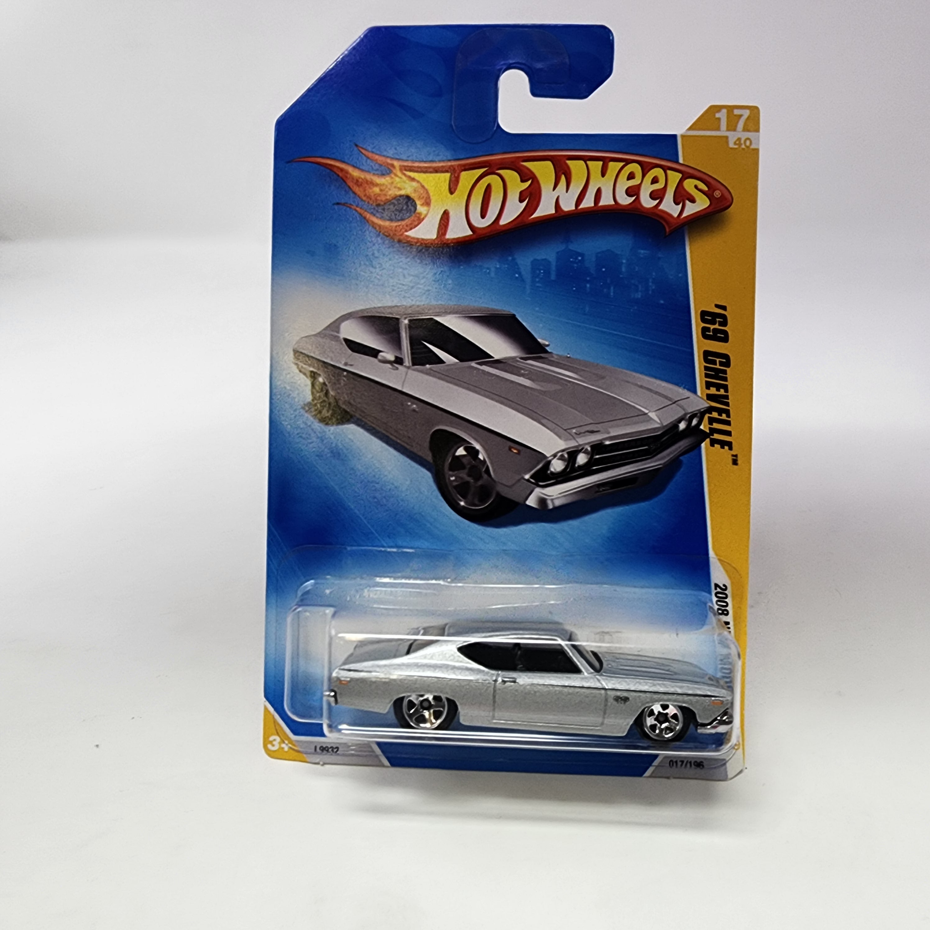 '69 Chevelle #17 * Silver * Hot Wheels 2008 New Models、mySite、hgirdovlk