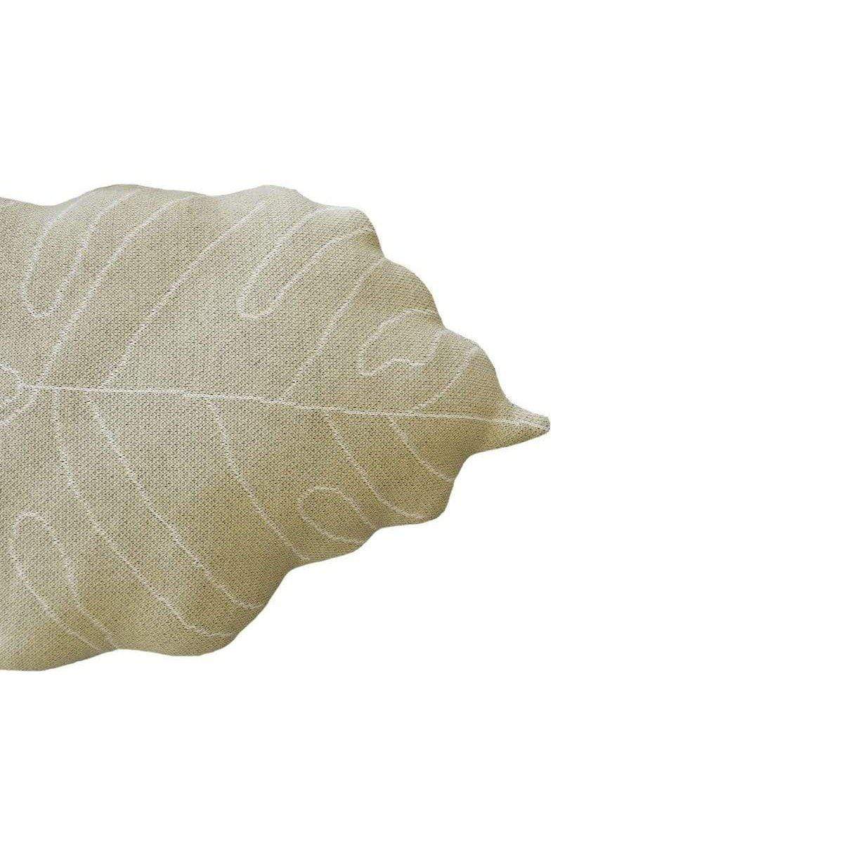 Baby Leaf Olive Knitted Cushion、mySite、gigharbornorthrealestate