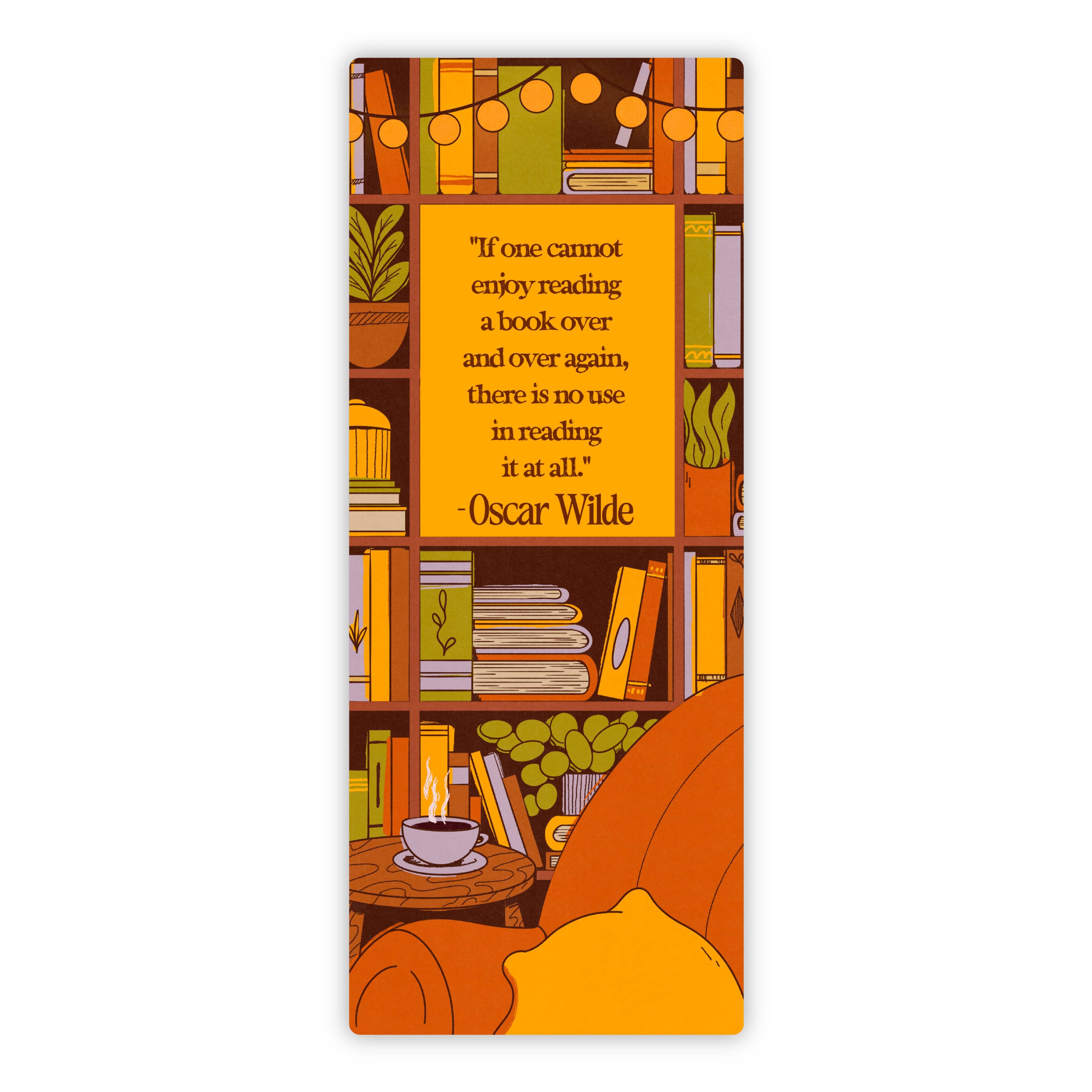  Oscar Wilde Quote Bookmark Sticker、mySite、ghnorth