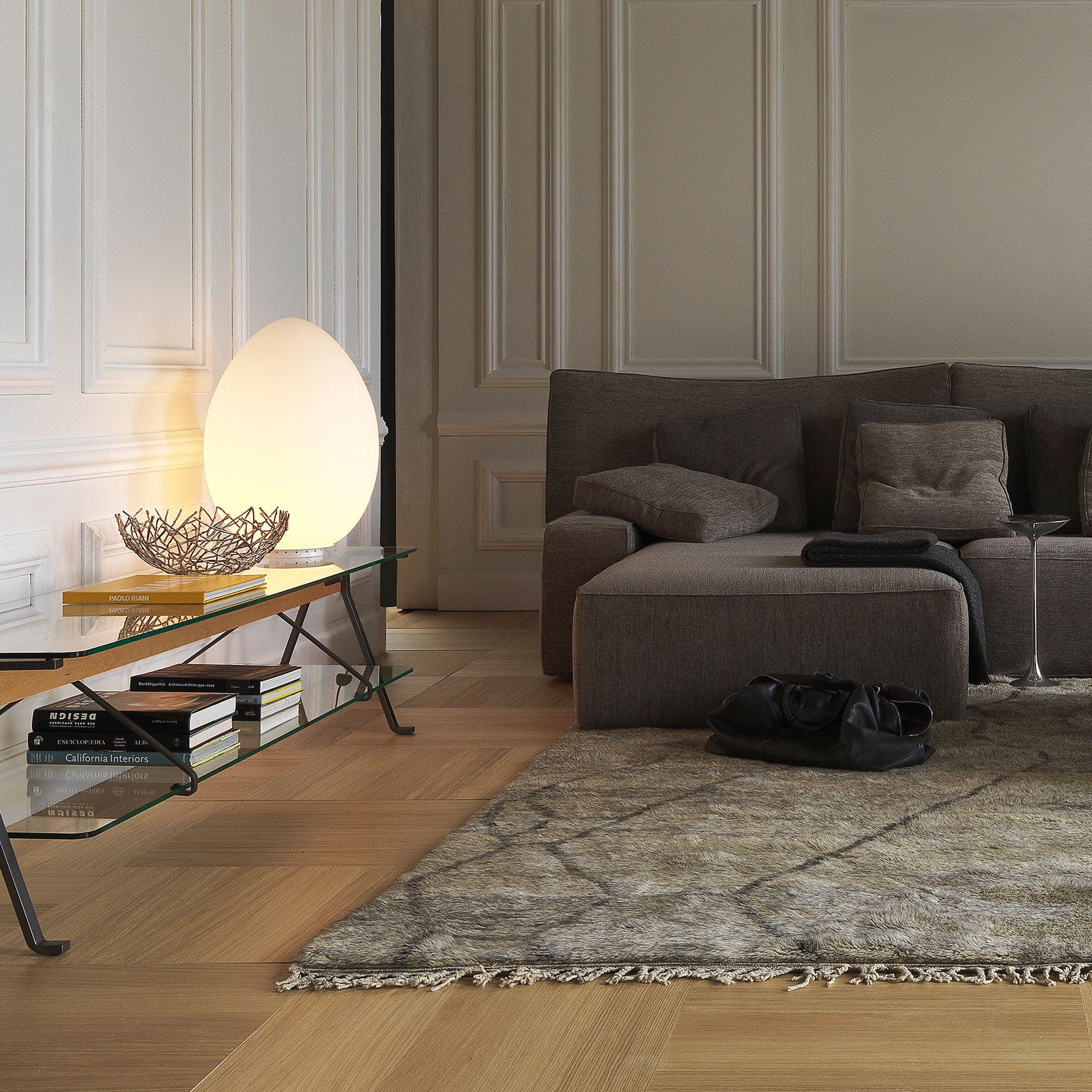 Table Lamp UOVO Medium by Ben Swildens for FontanaArte、mySite、neckold