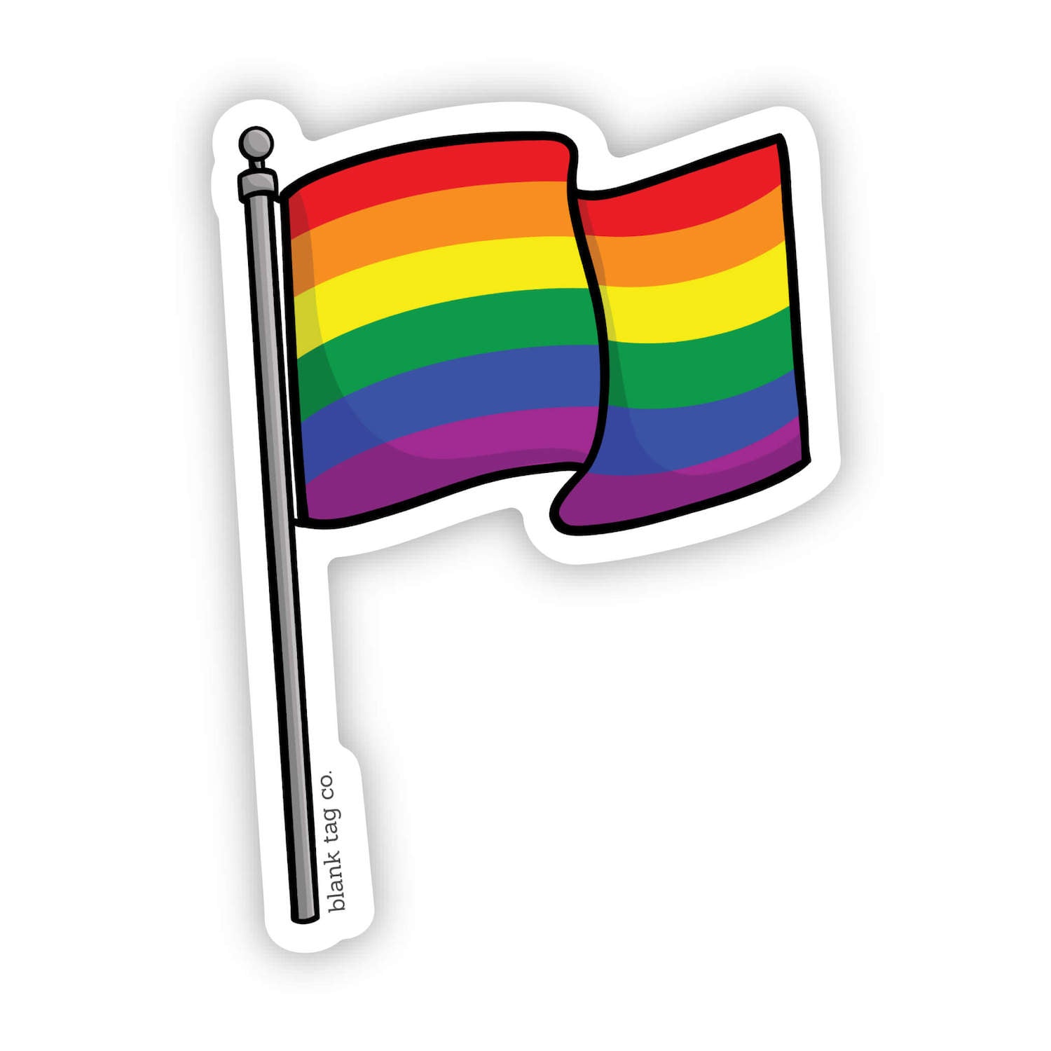  The Pride Flag Vinyl Sticker Decal、mySite、ghnorth