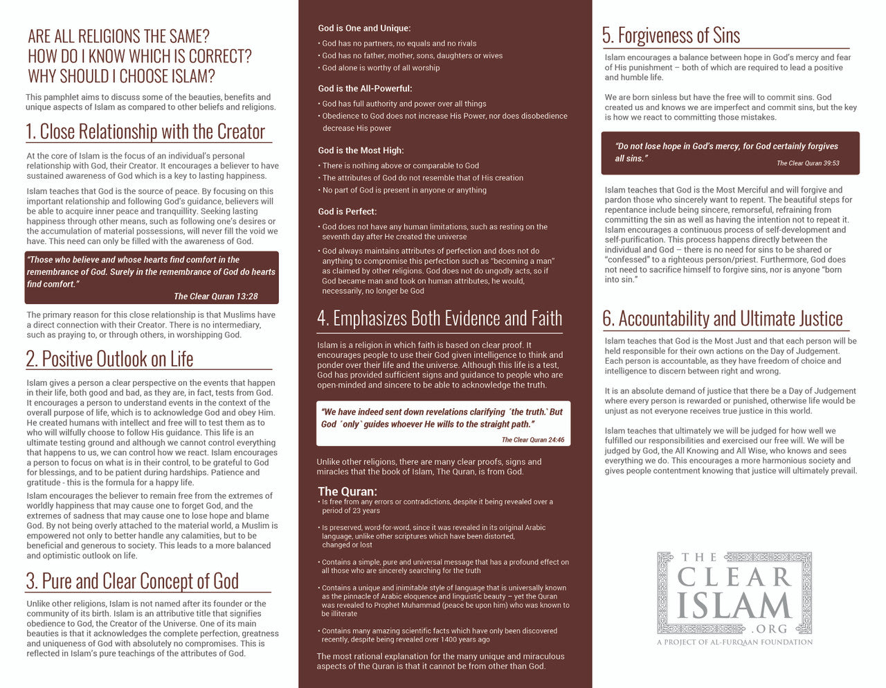 Why Islam? The Beauty and Benefits of Islam、mySite、topwebapps