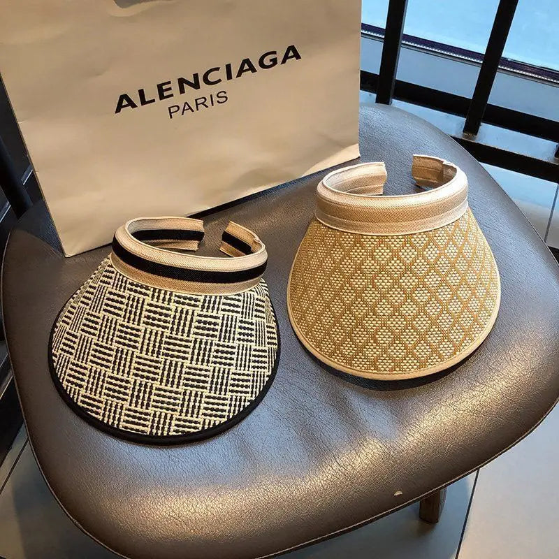  Straw sun visor Hat、mySite、justintrudeaud