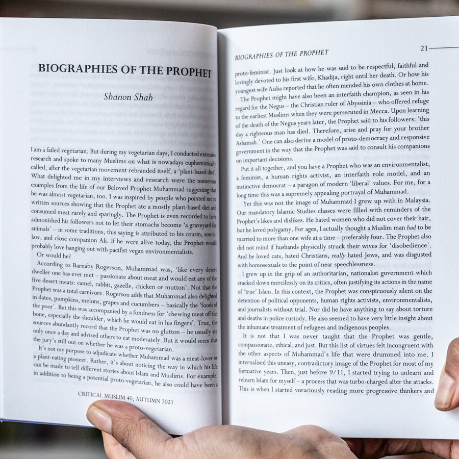 Critical Muslim 40: Biography、mySite、topwebapps