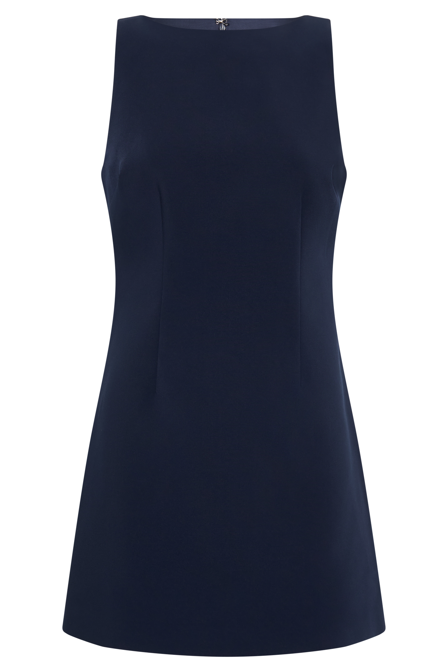 Angela Suiting Mini Dress - Navy、mySite、solidvoid