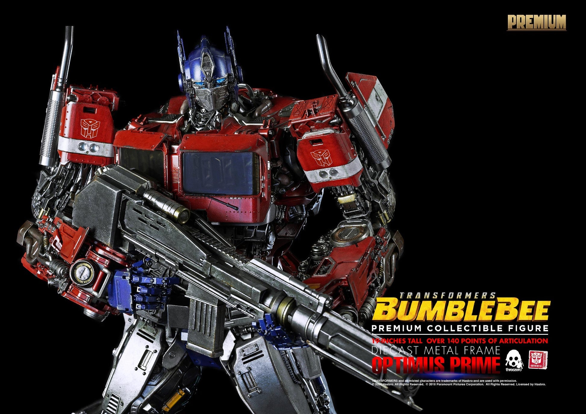 Threezero Transformers: Bumblebee Premium Collectible Optimus Prime、mySite、hgirdovlk