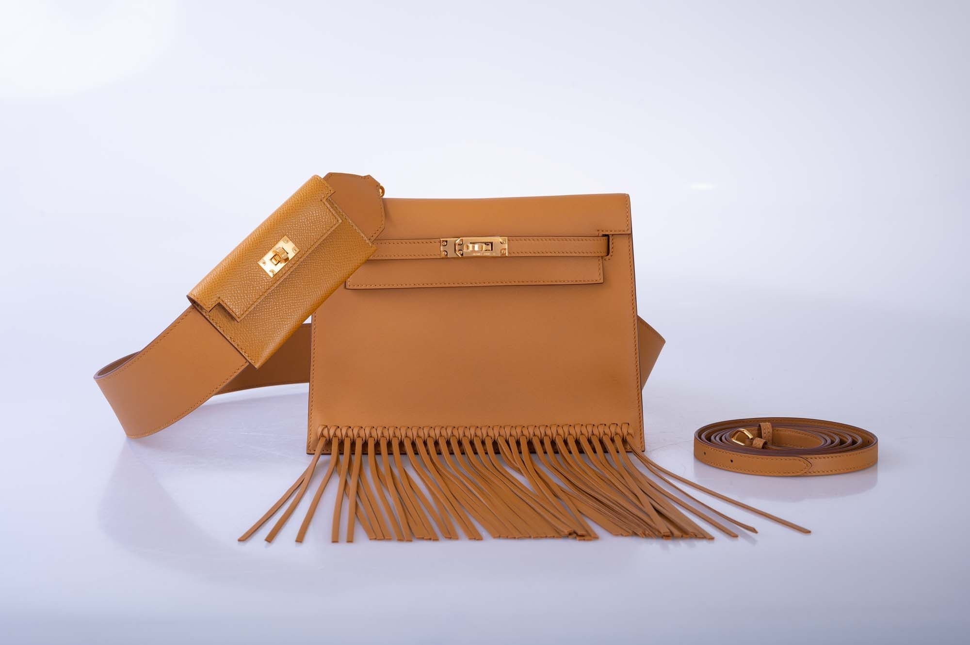Hermès Kelly Danse Fringe Anate Sesame Swift Gold Hardware、mySite、garminoutage.com
