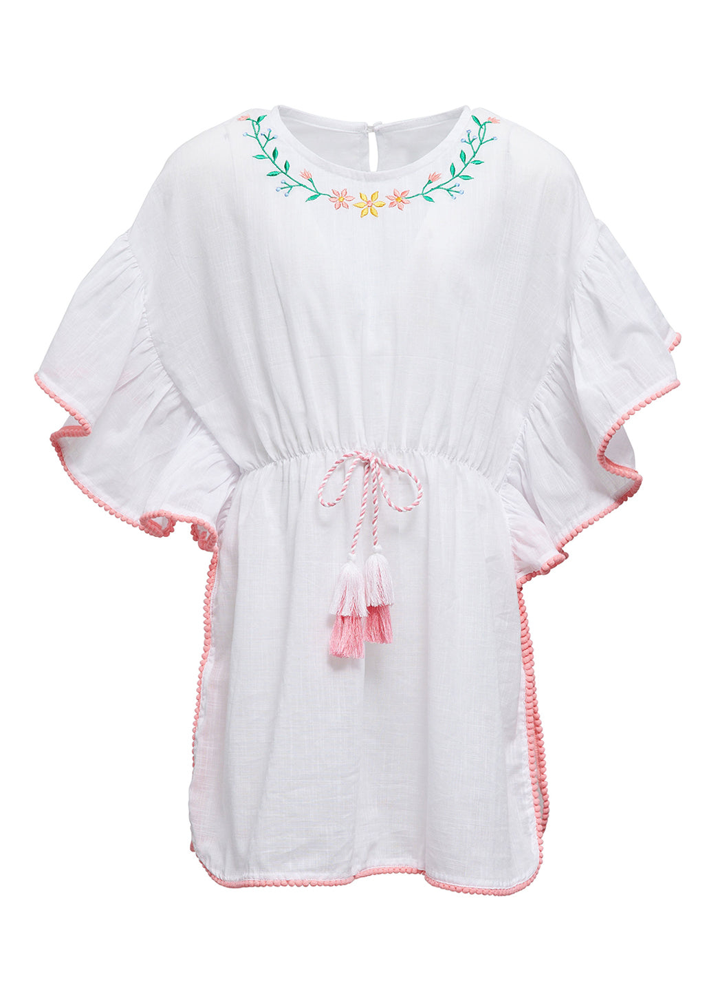 Snapper Rock Girls' Spring Fling Cover Up Dress (Toddler, Little Kid, Big Kid)、mySite、noshort