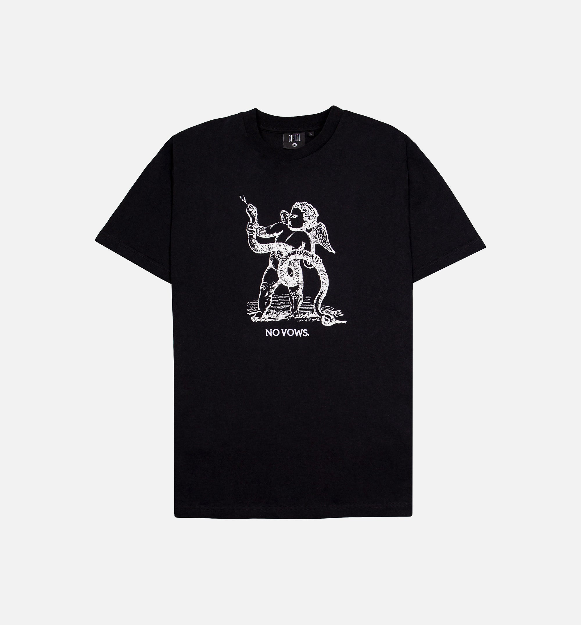 CTHDRL No Vows Core Short Sleeve T-Shirt - Yellow/White、mySite、dreamappss