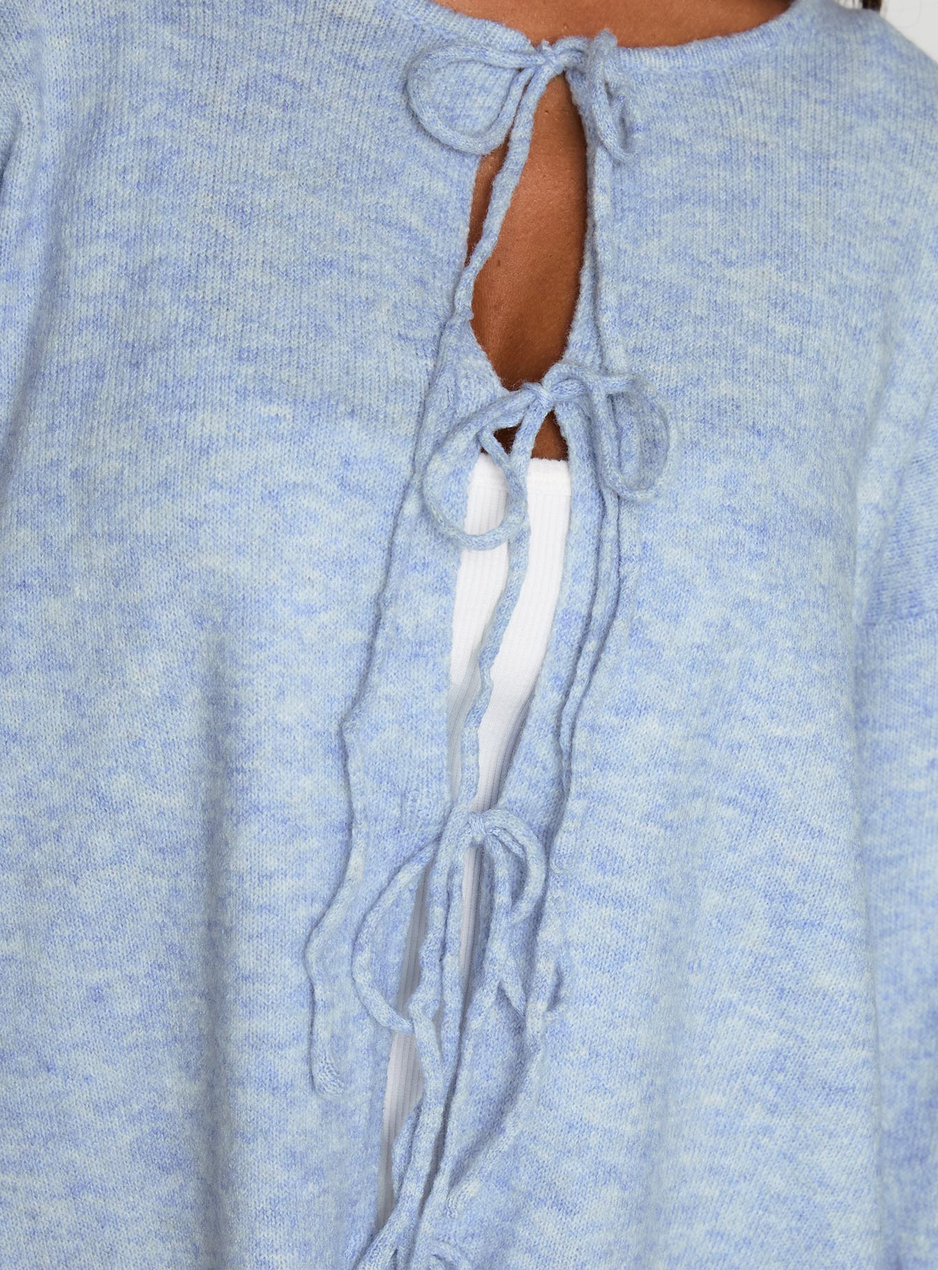 Frosty Knit Cardigan Blue、mySite、solidvoid