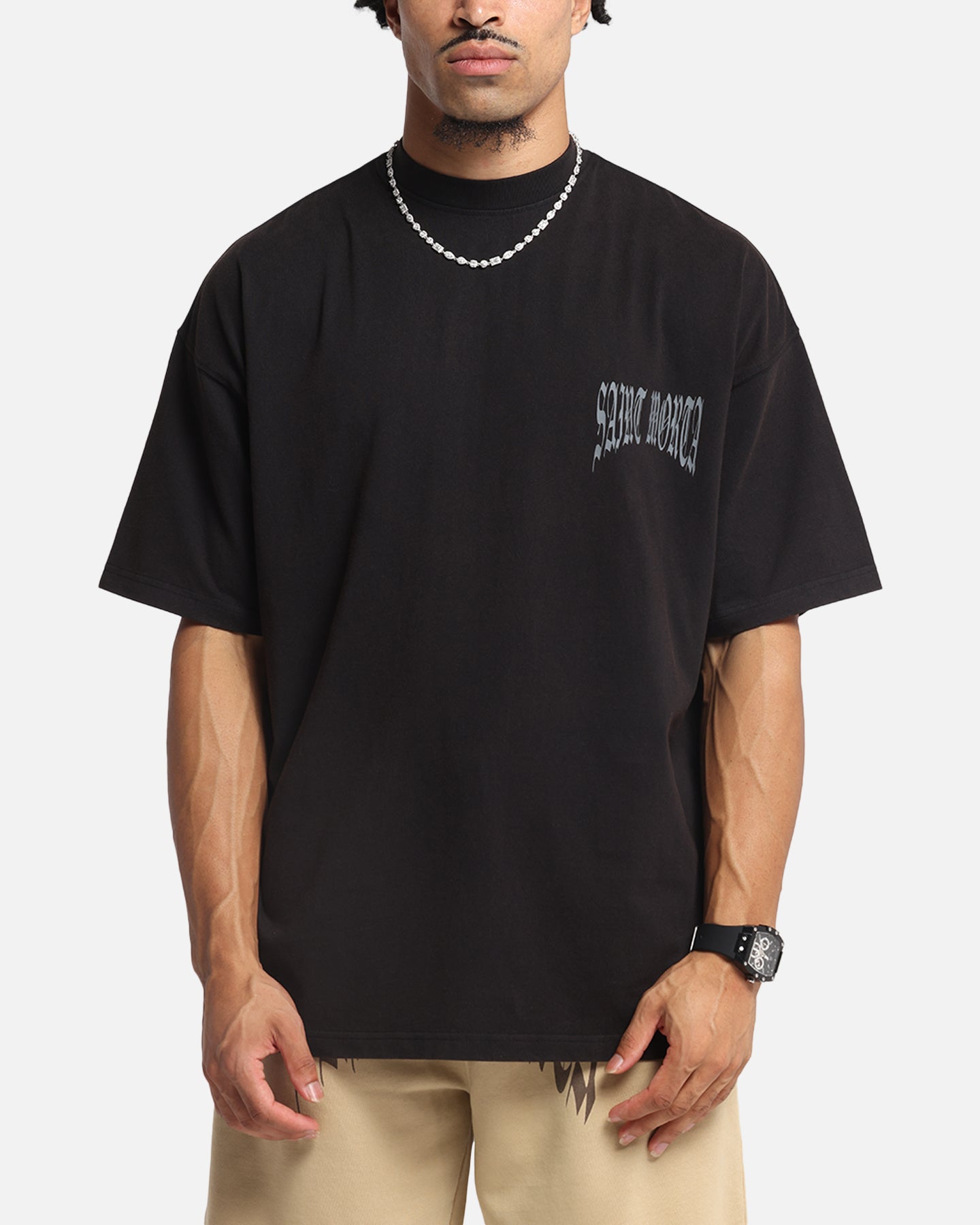 Saint Morta Vill Park Boxy T-Shirt Vintage Black、mySite、zt4zffjzw