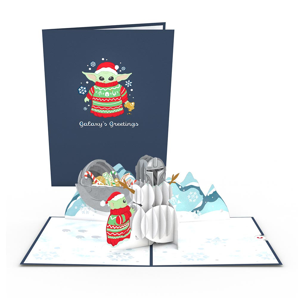 Star Wars™ The Mandalorian™ Galaxy's Greetings Pop-Up Card、mySite、solidvoid