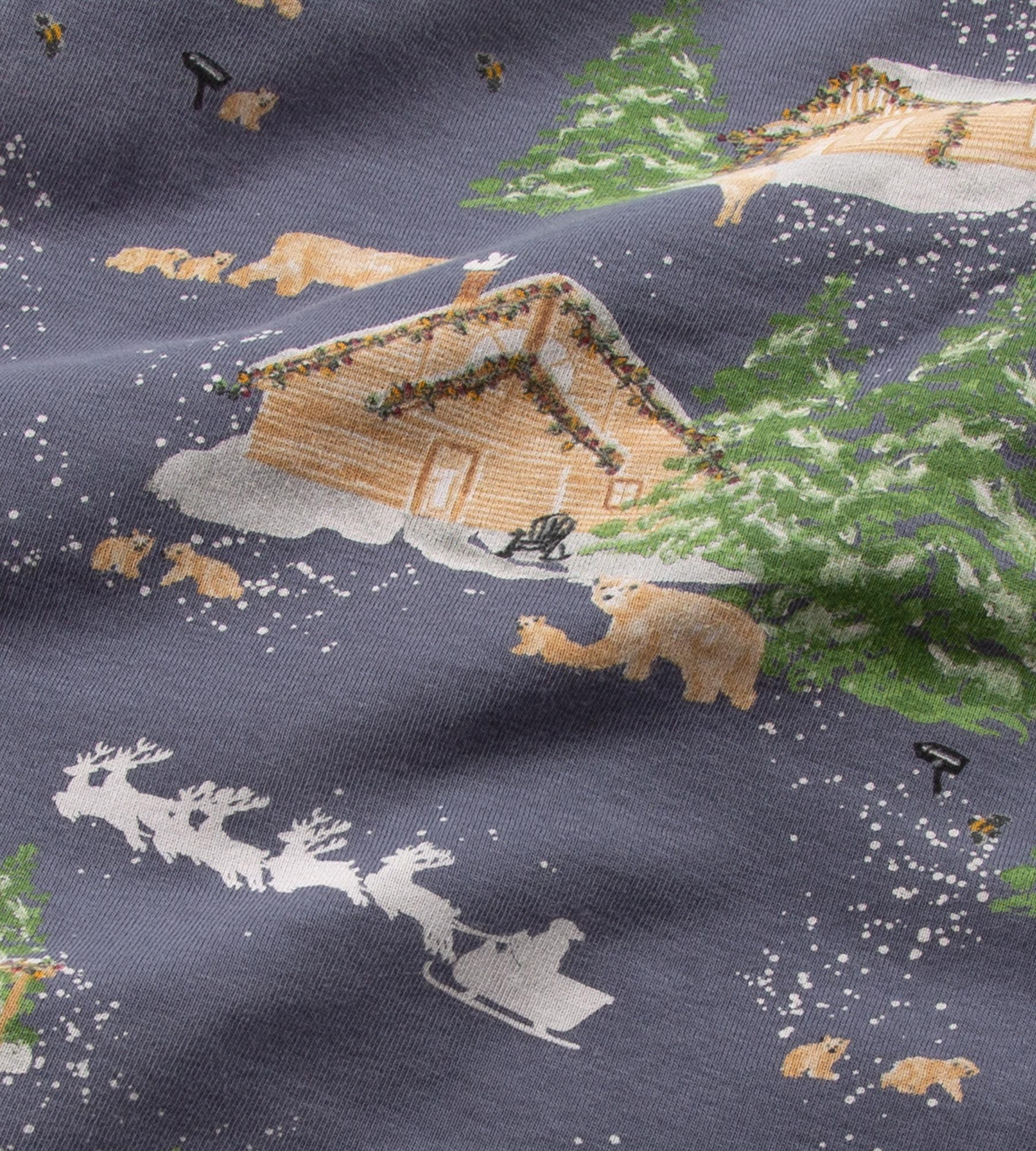 Home Sweet Home Organic Cotton Men's Pajamas、mySite、g9winljtr