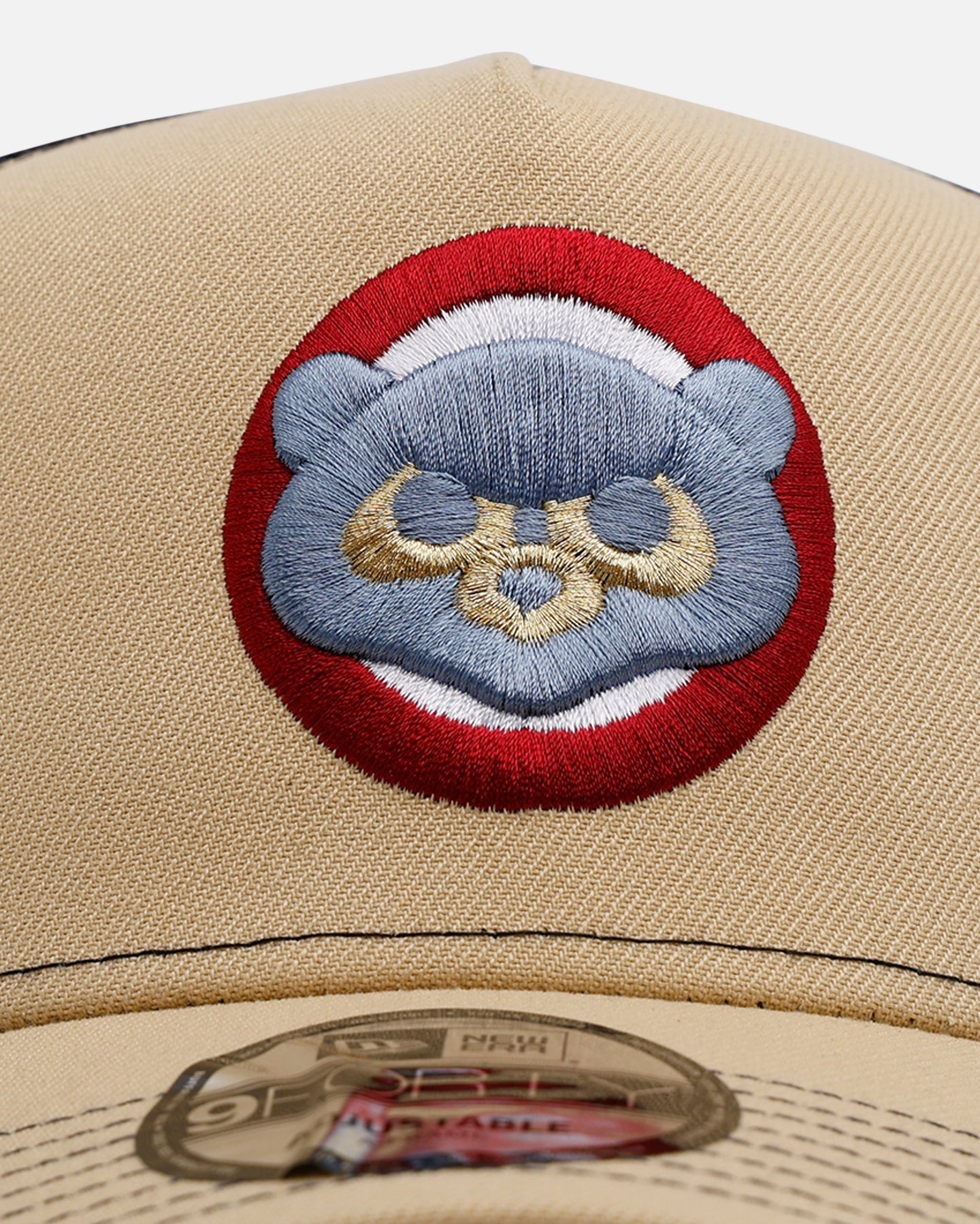 New Era Chicago Cubs 'Vintage Truckers' 9FORTTY A-Frame Trucker Snapback Vegas Gold、mySite、zt4zffjzw