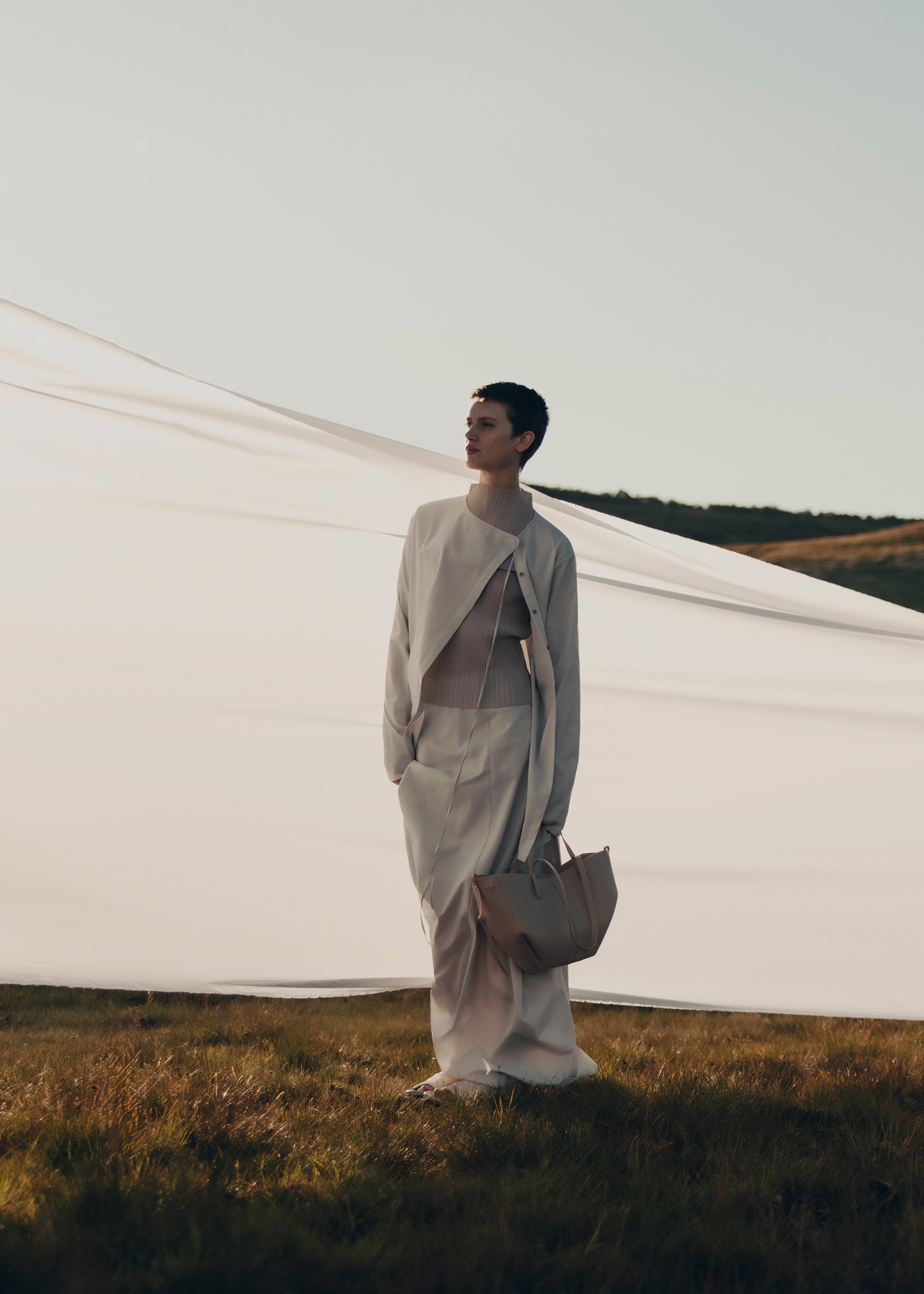 Cyme Mini - Taupe Grain茅、mySite、camillekostekn