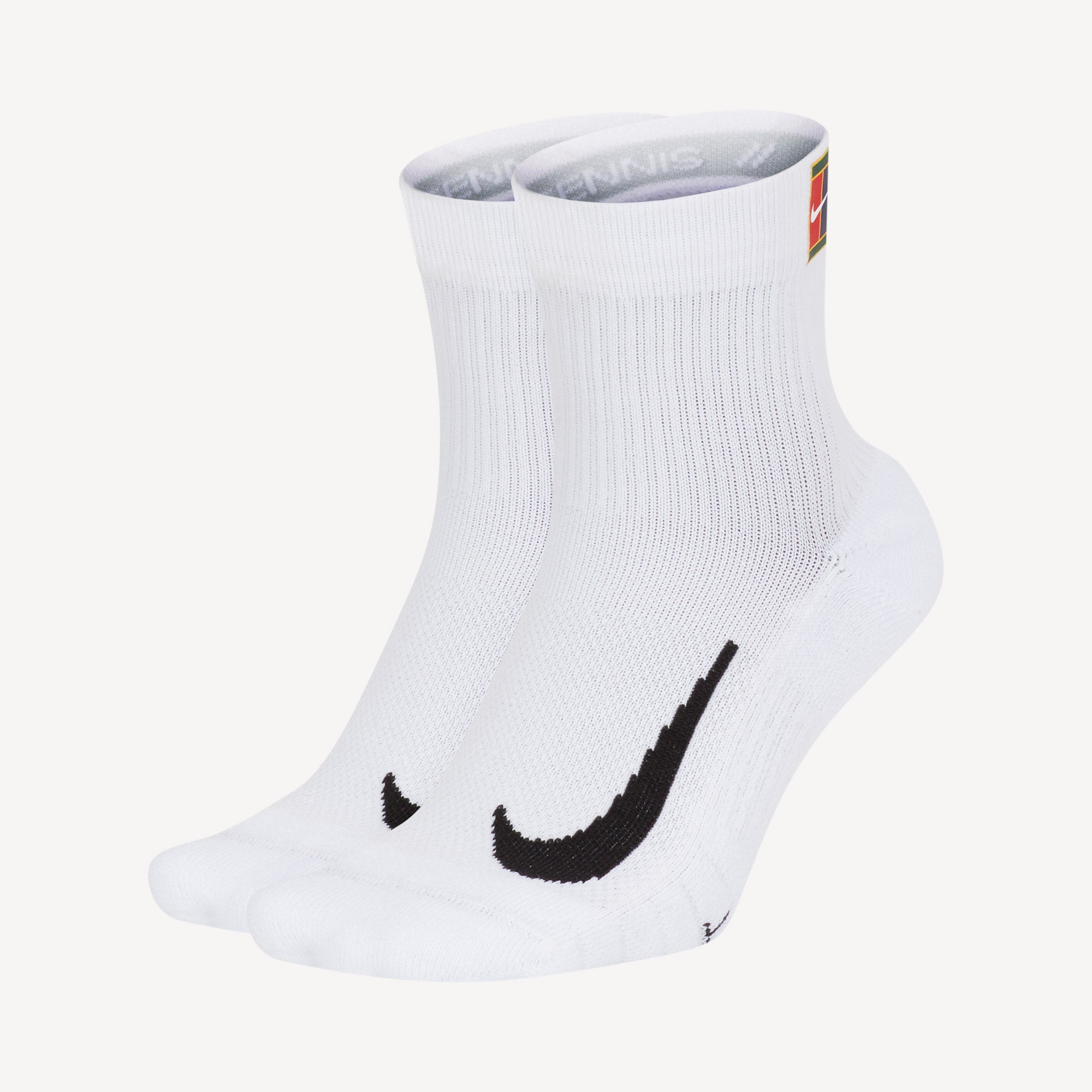 NikeCourt Multiplier Cushioned Tennis Ankle Socks (2 Pairs)