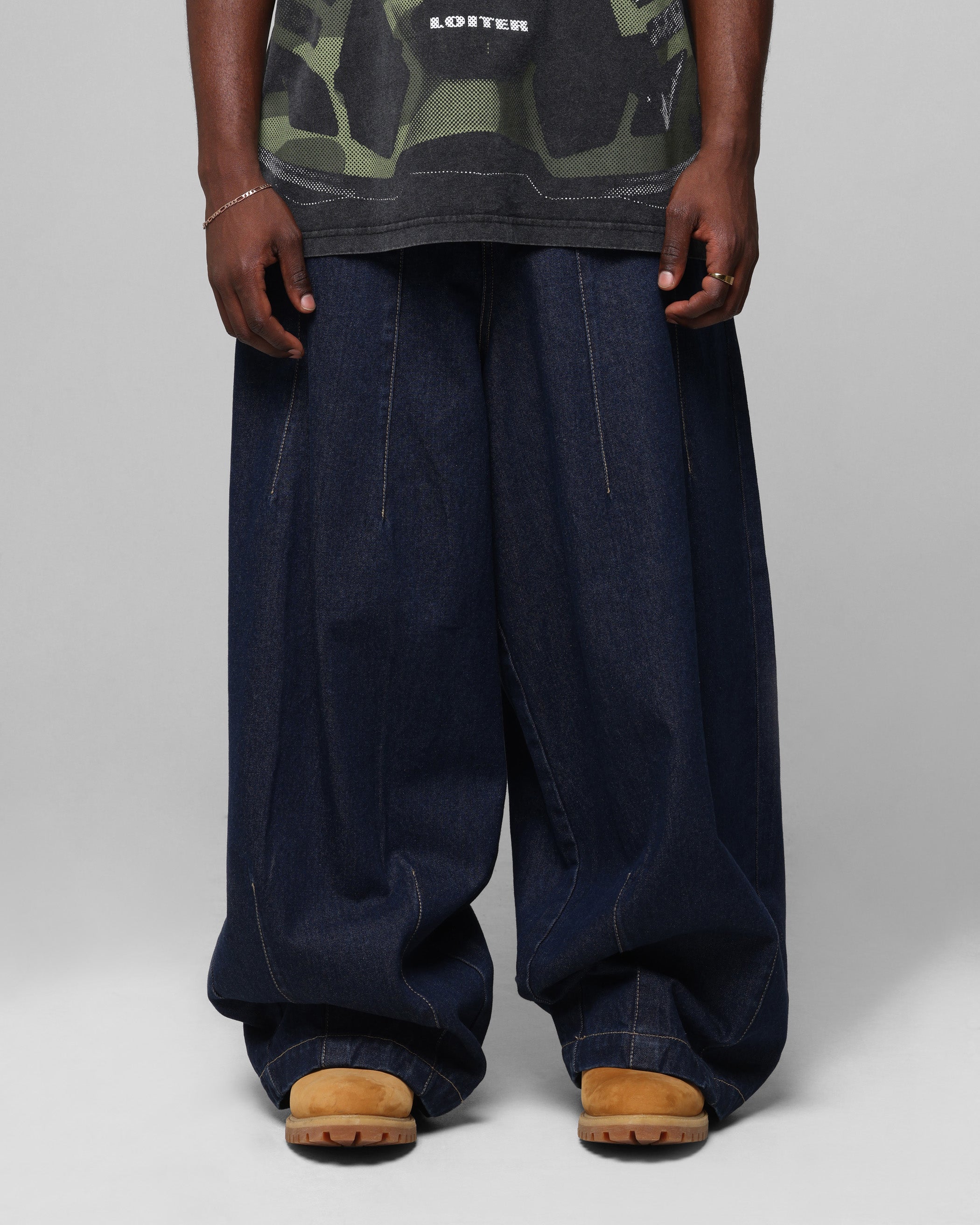 Loiter Kyoto Denim Jeans Raw Indigo、mySite、zt4zffjzw