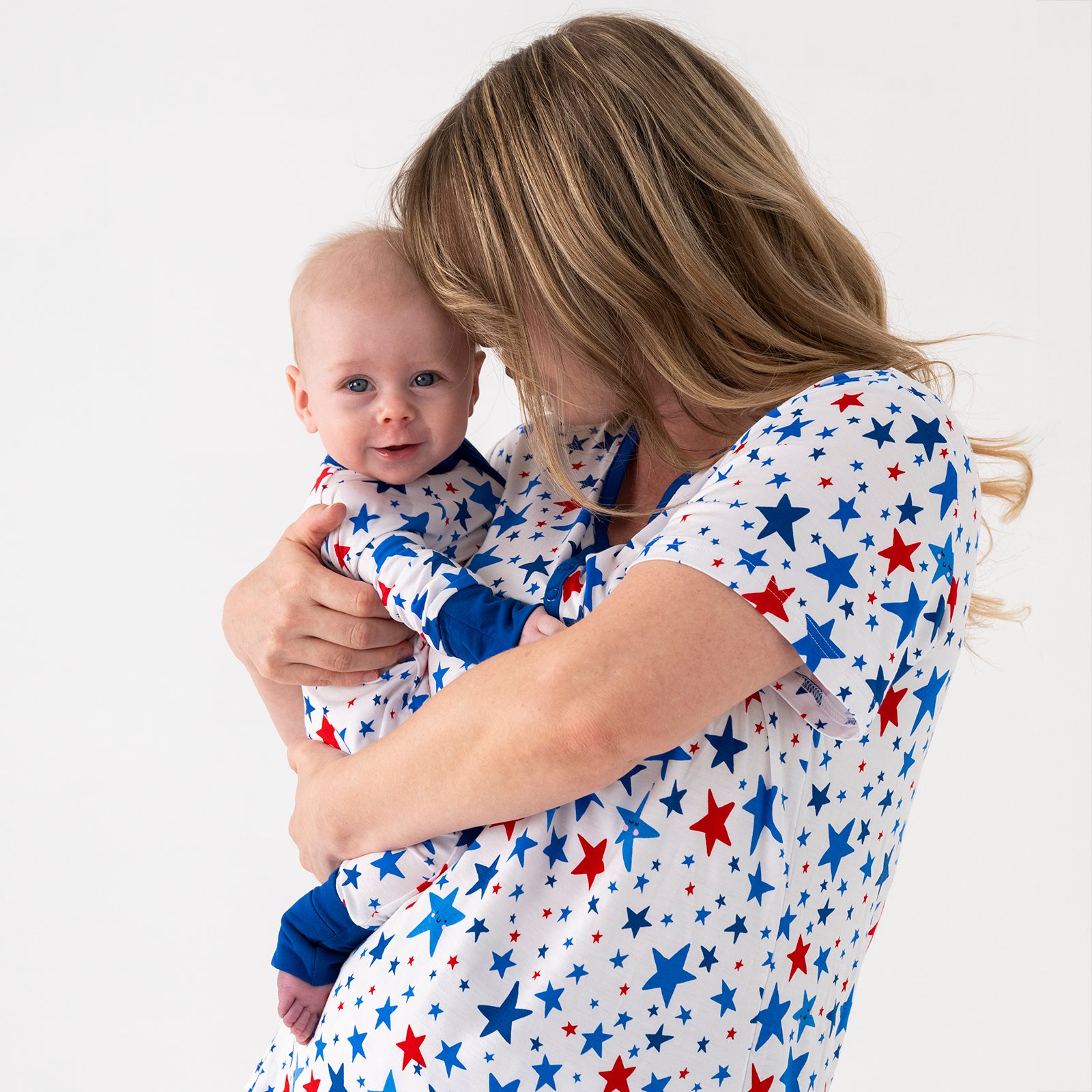  Bright Stars Women's Short Sleeve Pajama Top、mySite、layawaytickets