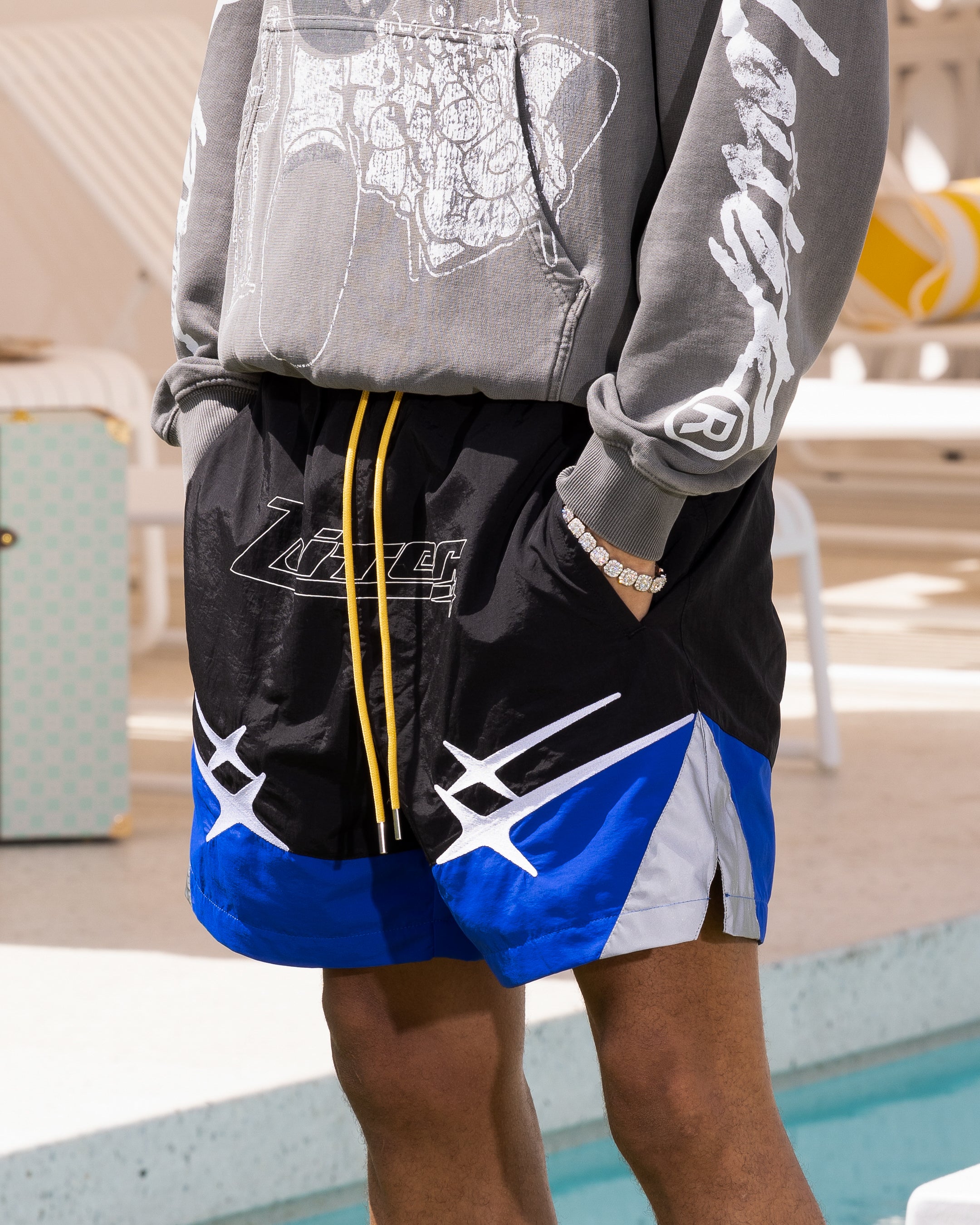 Loiter Starwalker Walk Shorts Black/Blue、mySite、zt4zffjzw