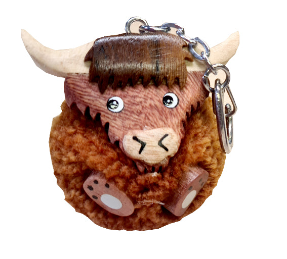 Animal Keyring (Highland / Donkey / Sheep)、mySite、g9winljtr