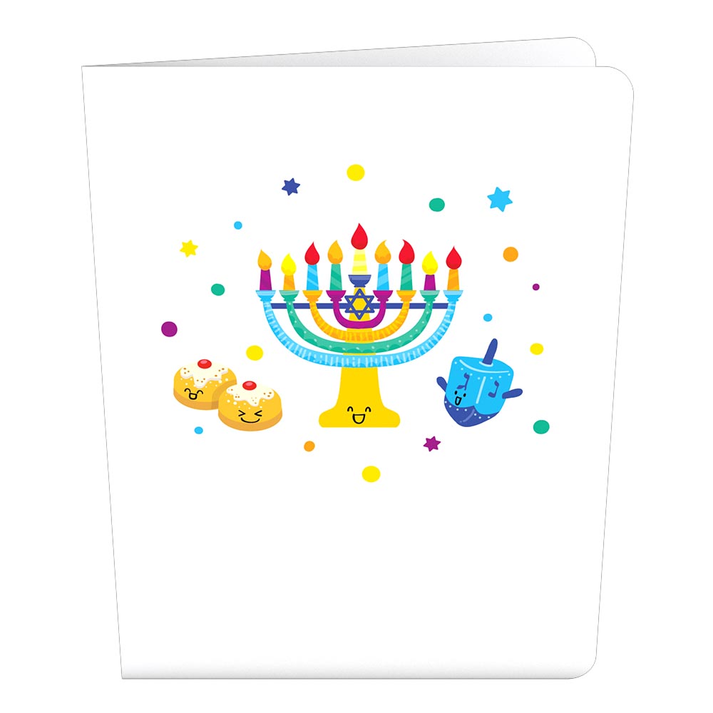 Playpop Card™: Hanukkah Menorah、mySite、solidvoid