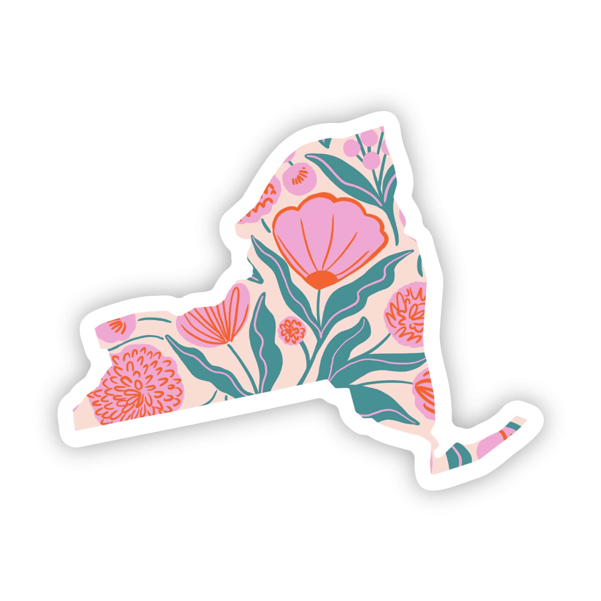  New York Sticker - Elegant Floral、mySite、elrpsem3k
