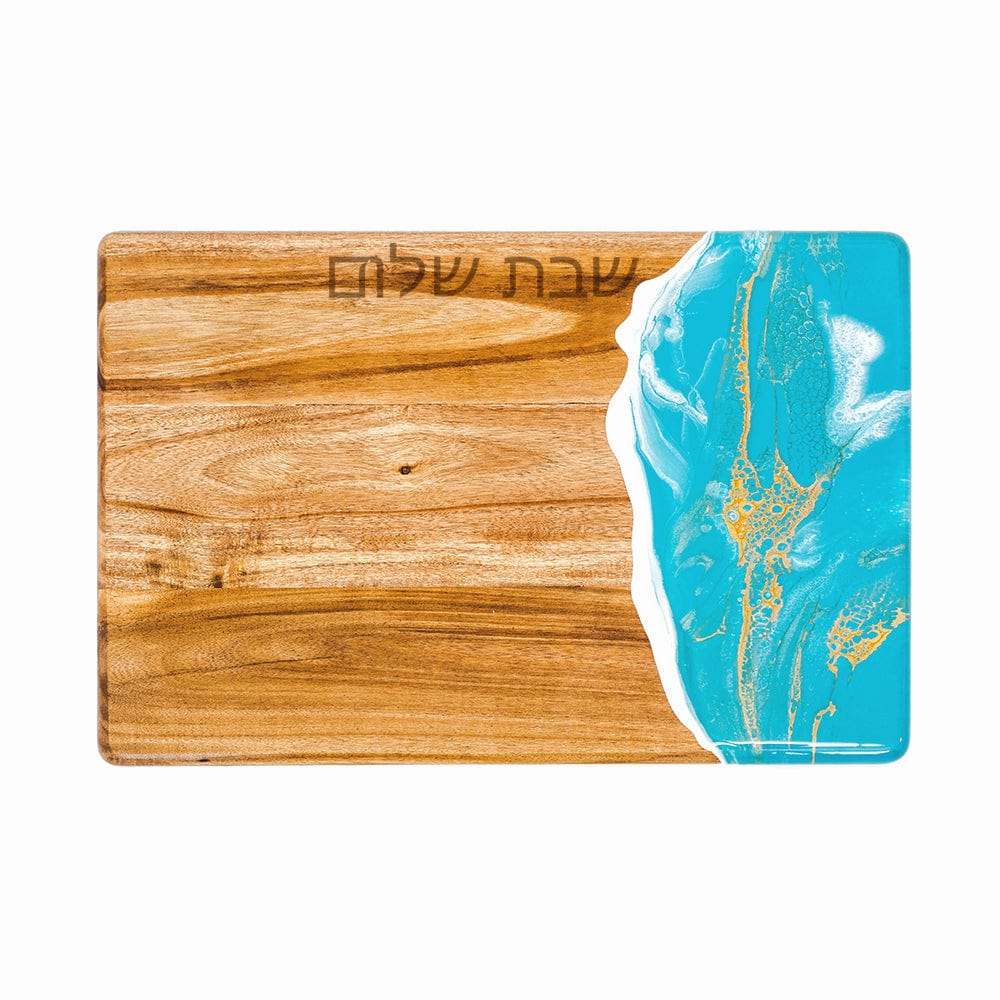 Canadian-Maple Challah Board - Teal and Gold、mySite、topwebapps