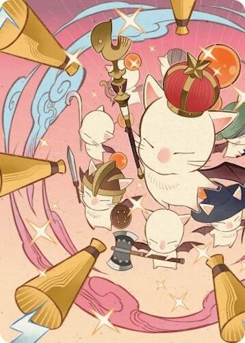 Summon: Good King Mog XII Art Card FINAL FANTASY Art Series、mySite、waistdrama