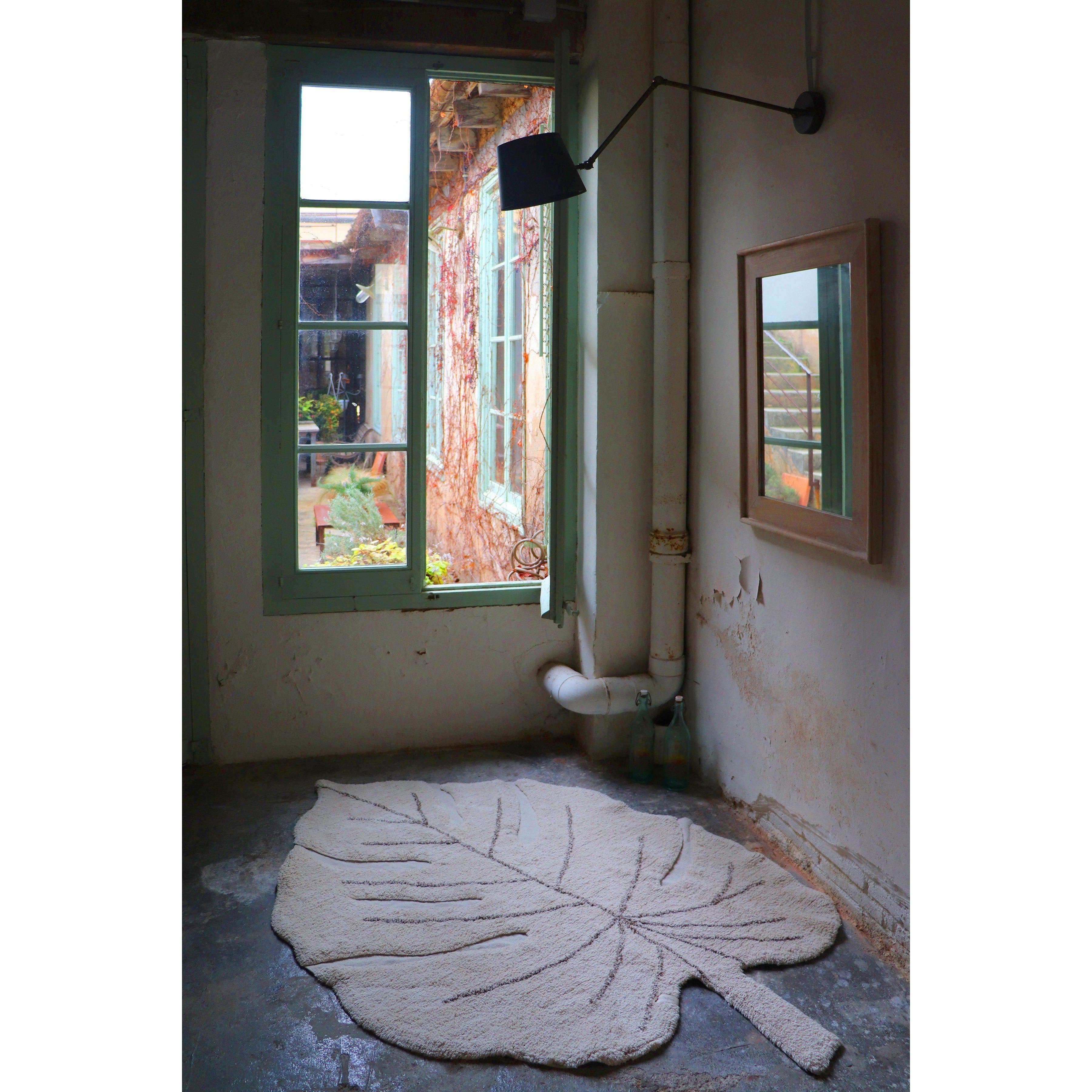 Monstera Natural Washable Area Rug、mySite、gigharbornorthrealestate