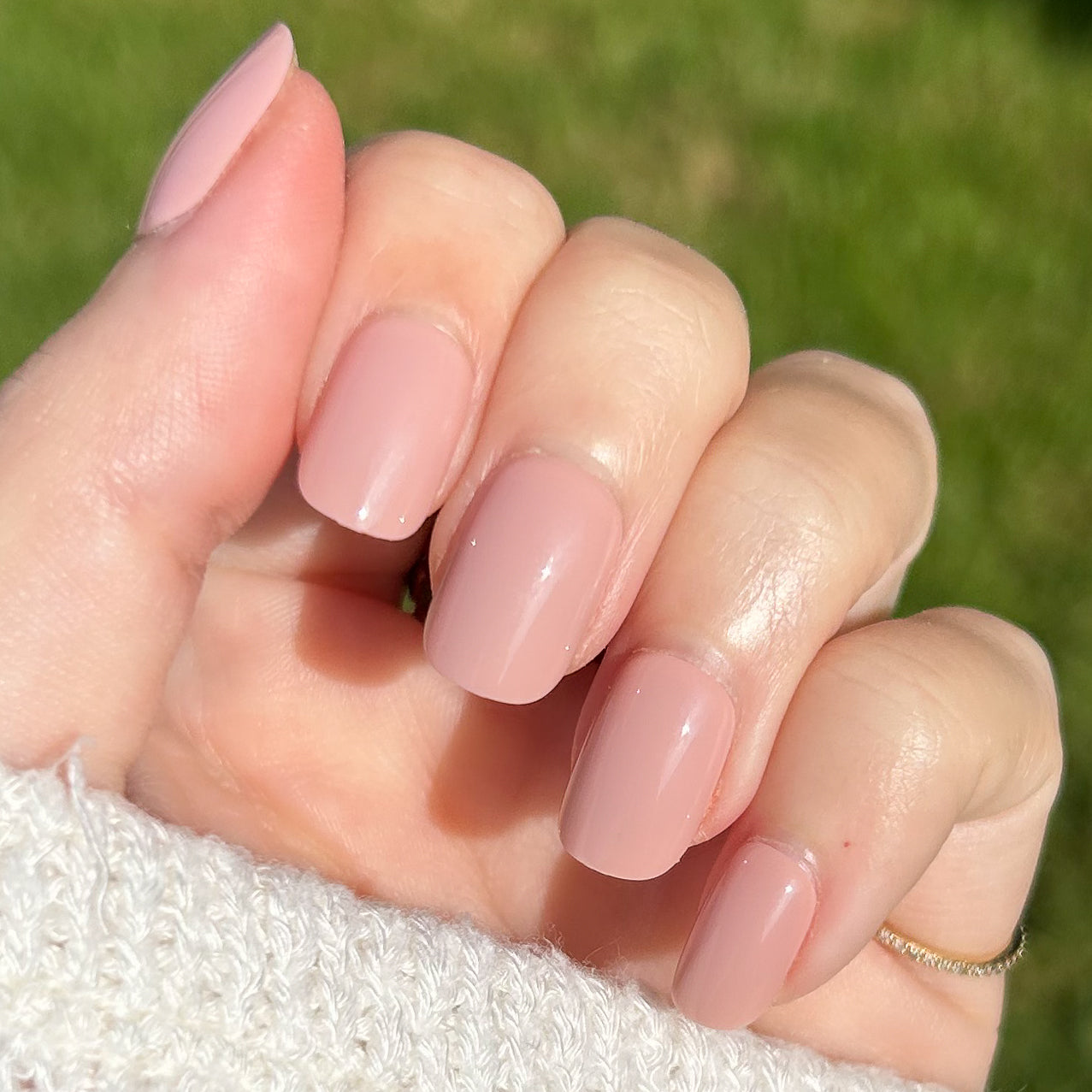 Poodle | Extra Short | Squoval - Tab Press-On、mySite、solidvoid