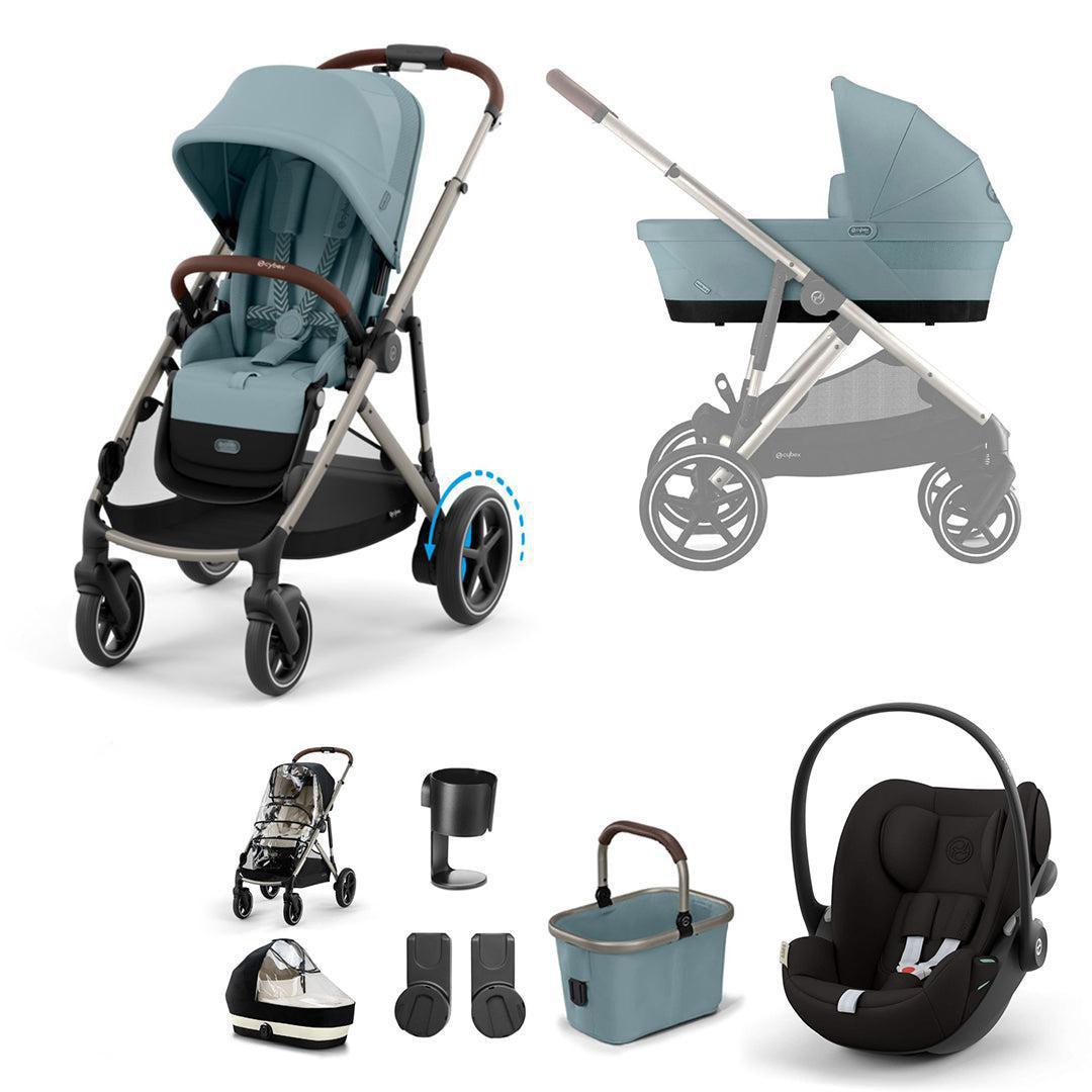  CYBEX e-Gazelle S + Cloud G Travel System、mySite、merchandisen