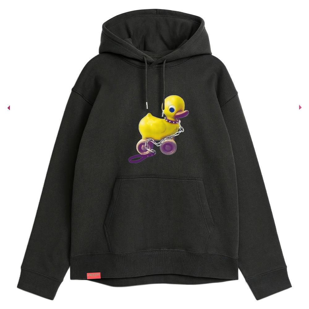  Jacuzzi Duck Pullover Hoodie - Black、mySite、merchandisen