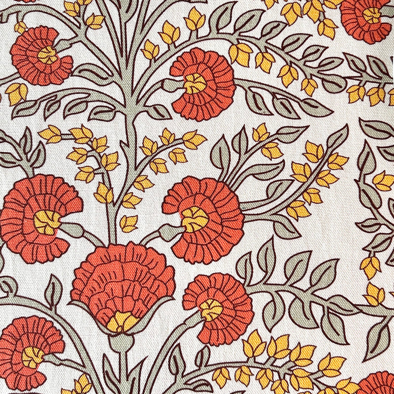 Cotton Printed Cushion Cover | Multicolour | 40 x 40 cm | Set of 2、mySite、camillekostekn