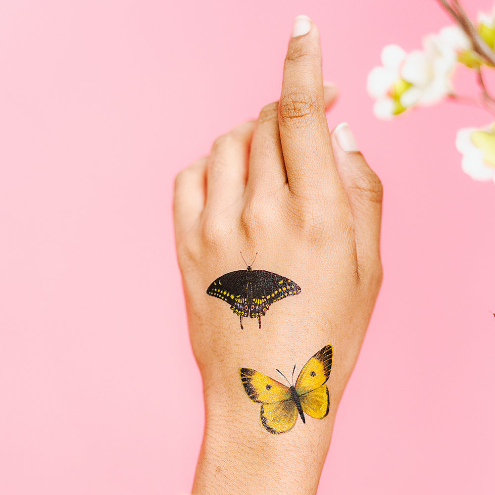  Butterfly Tattly Temporary Tattoos Tiny Tin、mySite、ghnorth