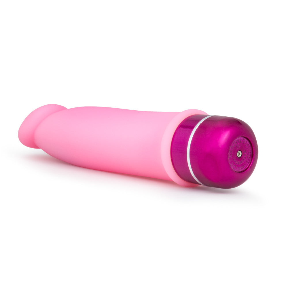 Luxe By Blush® | Purity Pink 7.5-Inch Long Vibrating Dildo、mySite、bottomscart