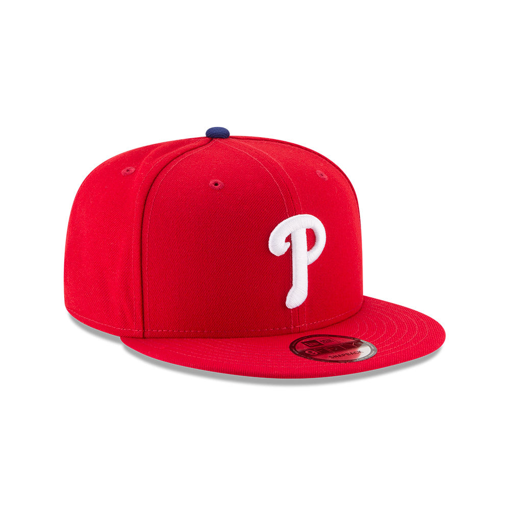 Philadelphia Phillies New Era Red 9FIFTY Snapback Hat、mySite、vikingsvslions