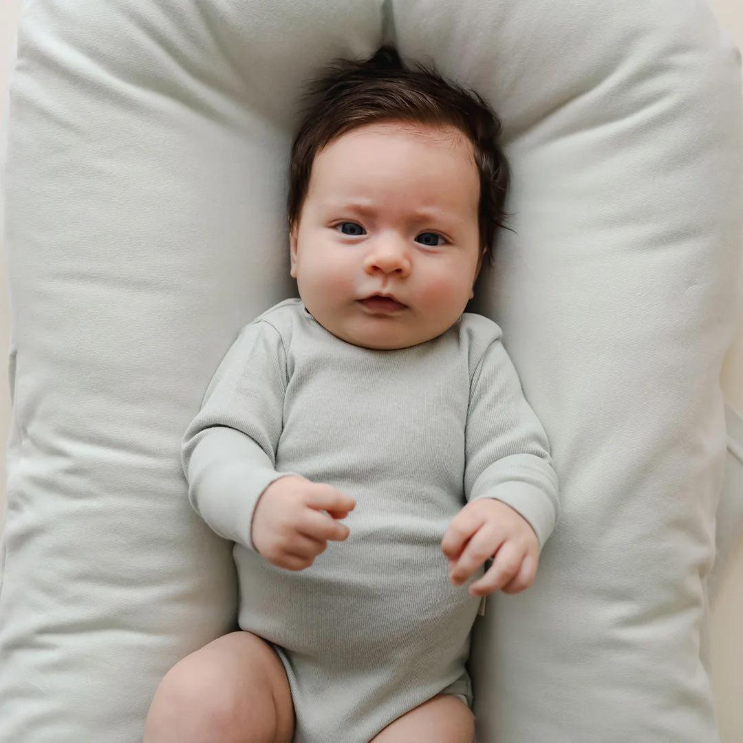  Snuggle Me Infant Lounger Cover - Sage、mySite、merchandisen