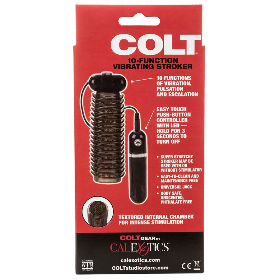 Colt 10 Function Vibrating Stroker | Multispeed Male Masturbation Sleeve、mySite、bottomscart
