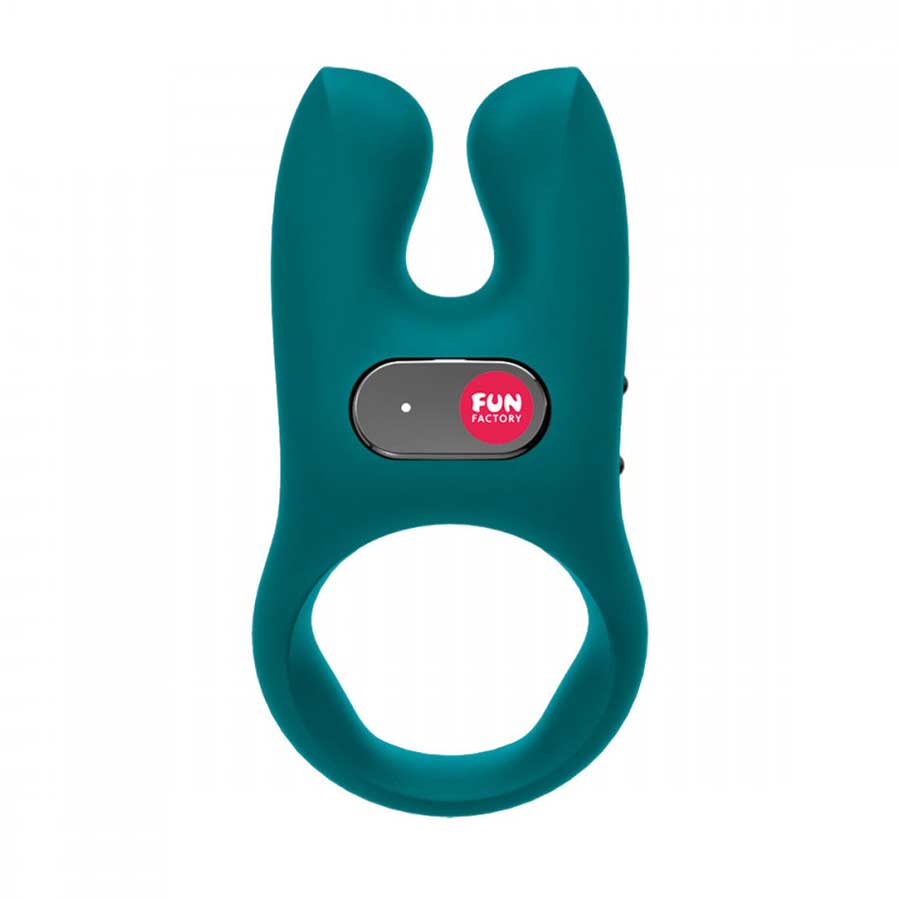 Fun Factory NOS Rechargeable Waterproof Vibrating Silicone Cock Ring、mySite、bottomscart