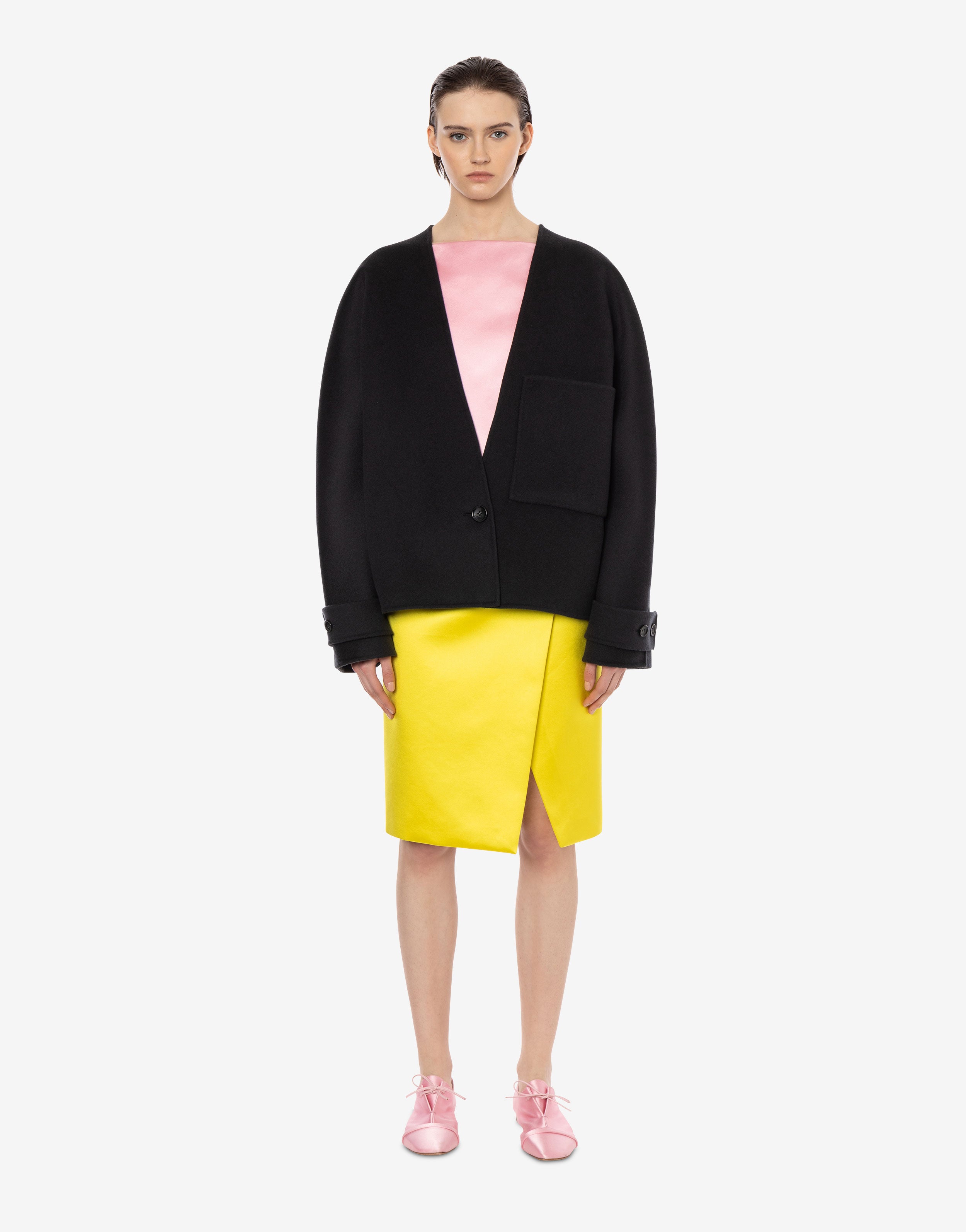 Peacoat in panno double、mySite、aoinhome