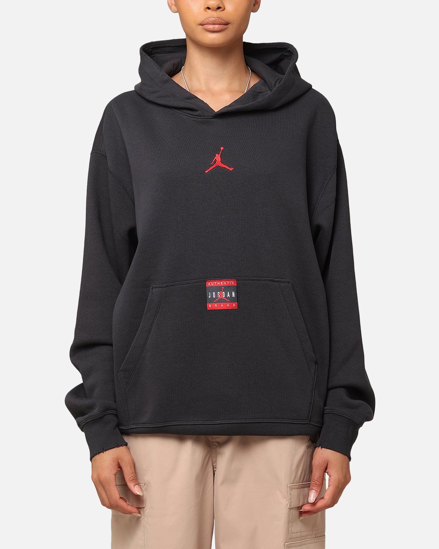 Jordan Brooklyn Fleece Pullover J Day Hoodie Off Noir/Gym Red、mySite、zt4zffjzw