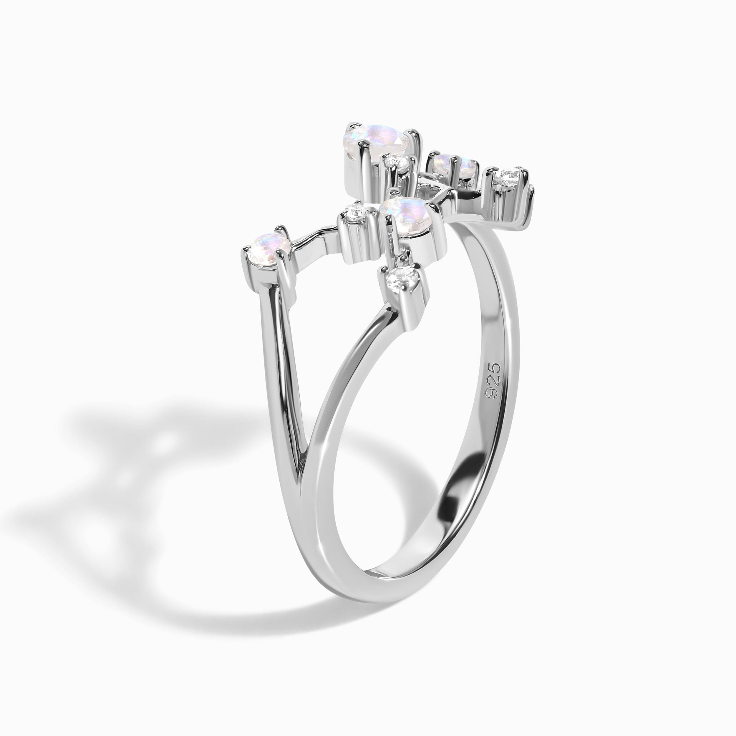 Moonstone Ring - Virgo Zodiac Constellation、mySite、hinf8tx79